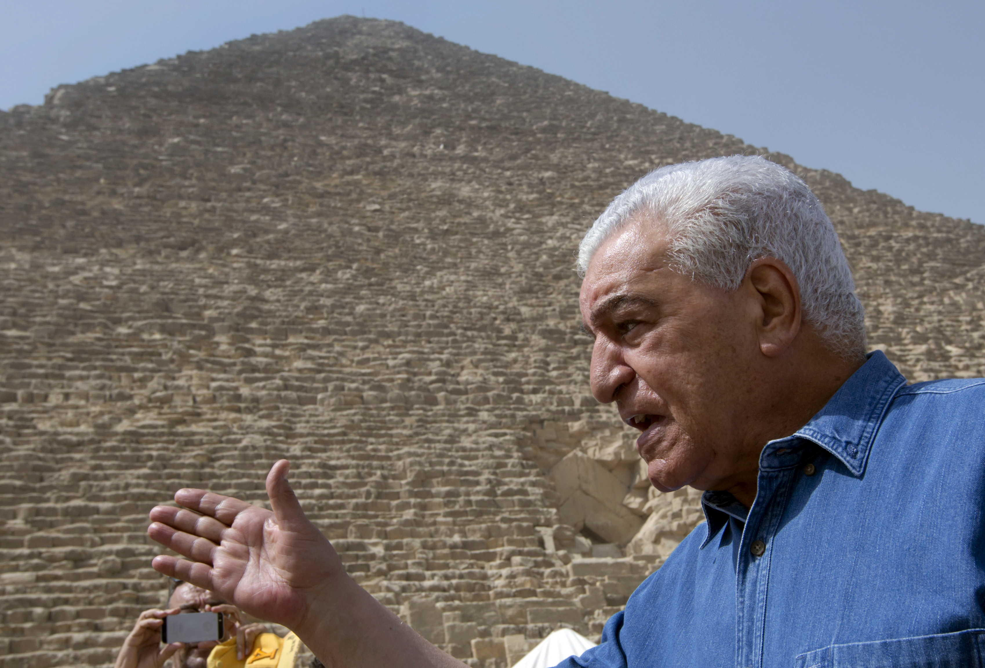 Team testing new scanner on Egypt's Great Pyramid