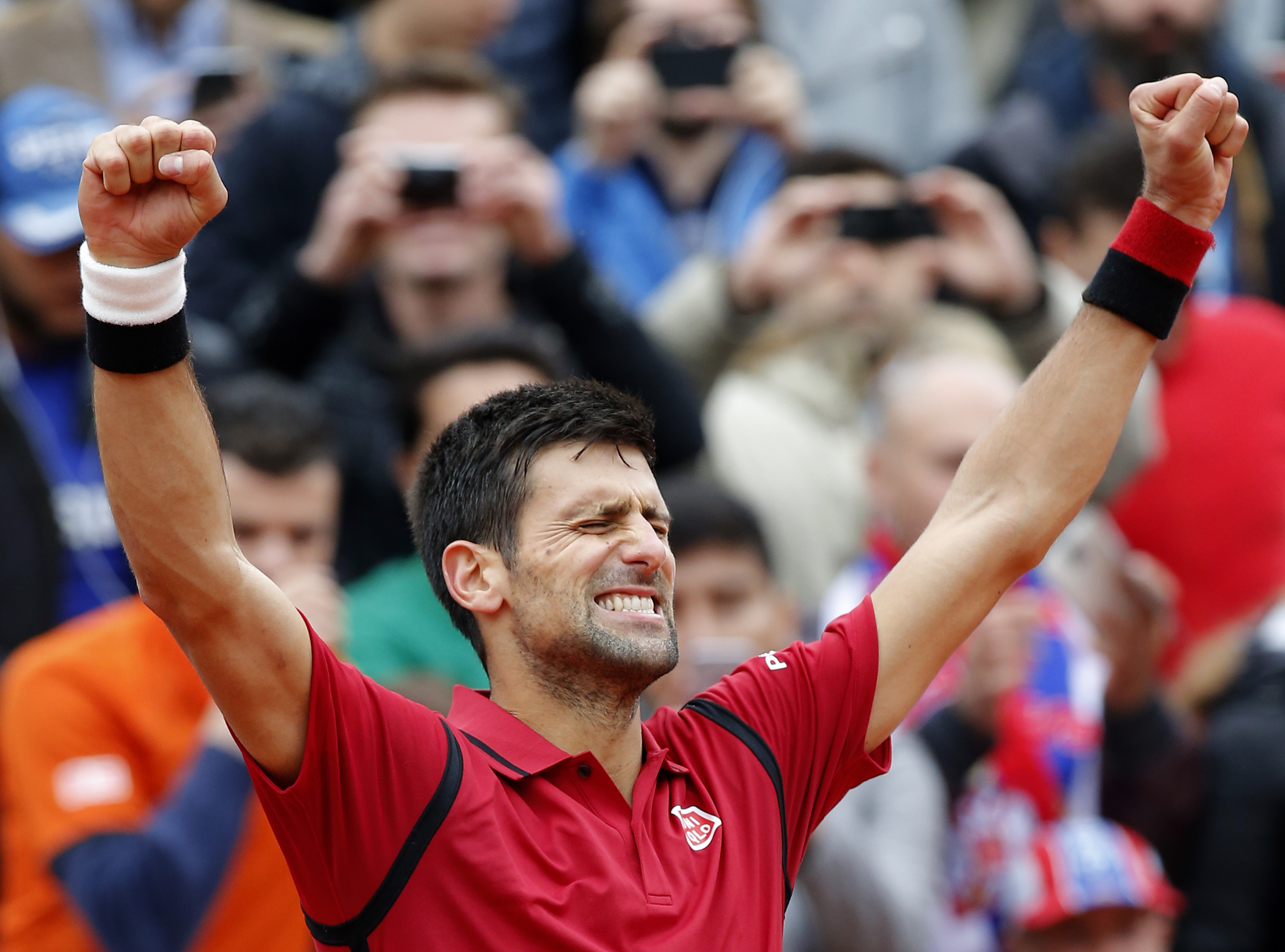 No. 1 Djokovic to face No. 2 Murray in French Open final