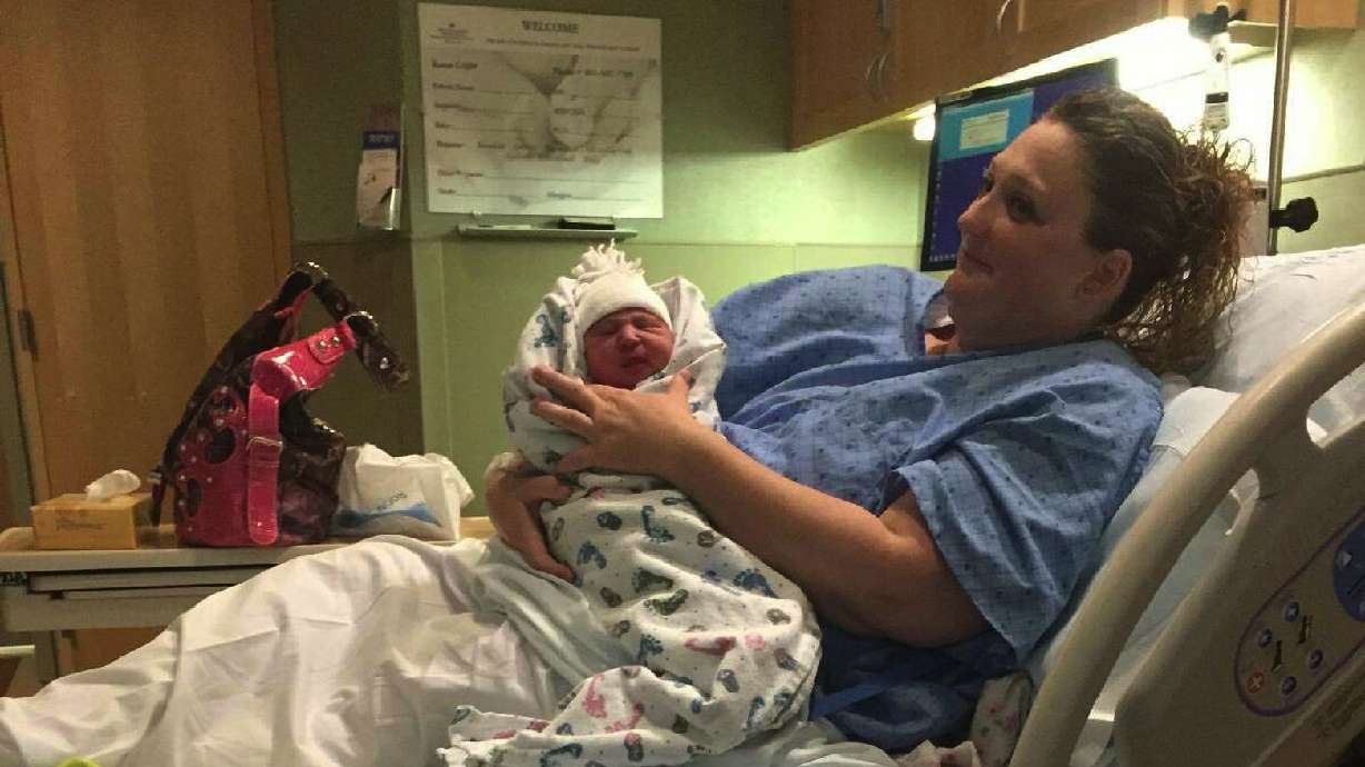 Unaware she was pregnant, Utah woman delivers own baby