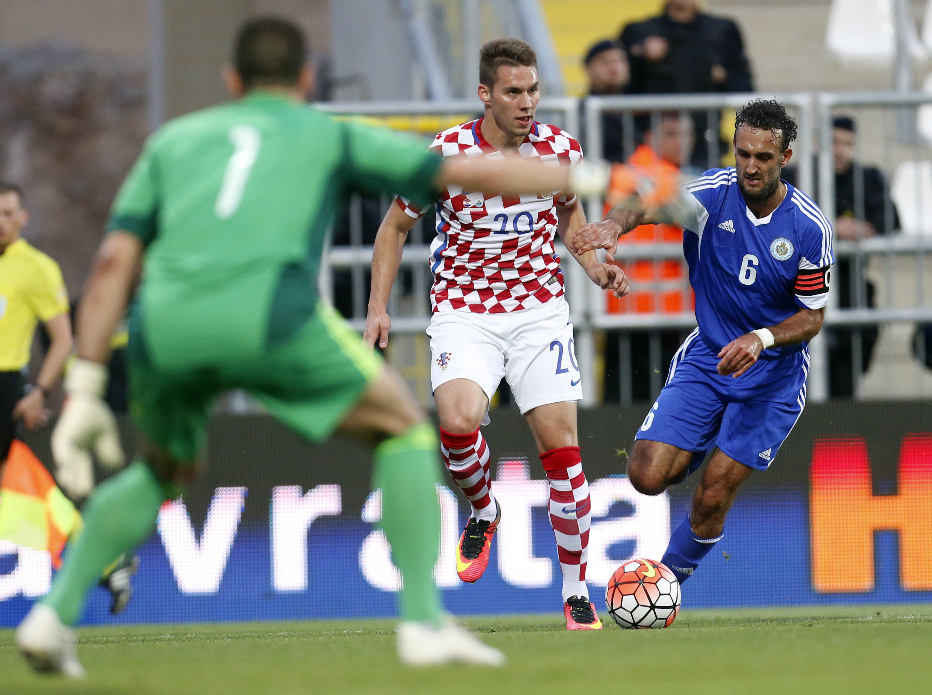 Croatia beats San Marino by record 10-0 in Euro 2016 warmup