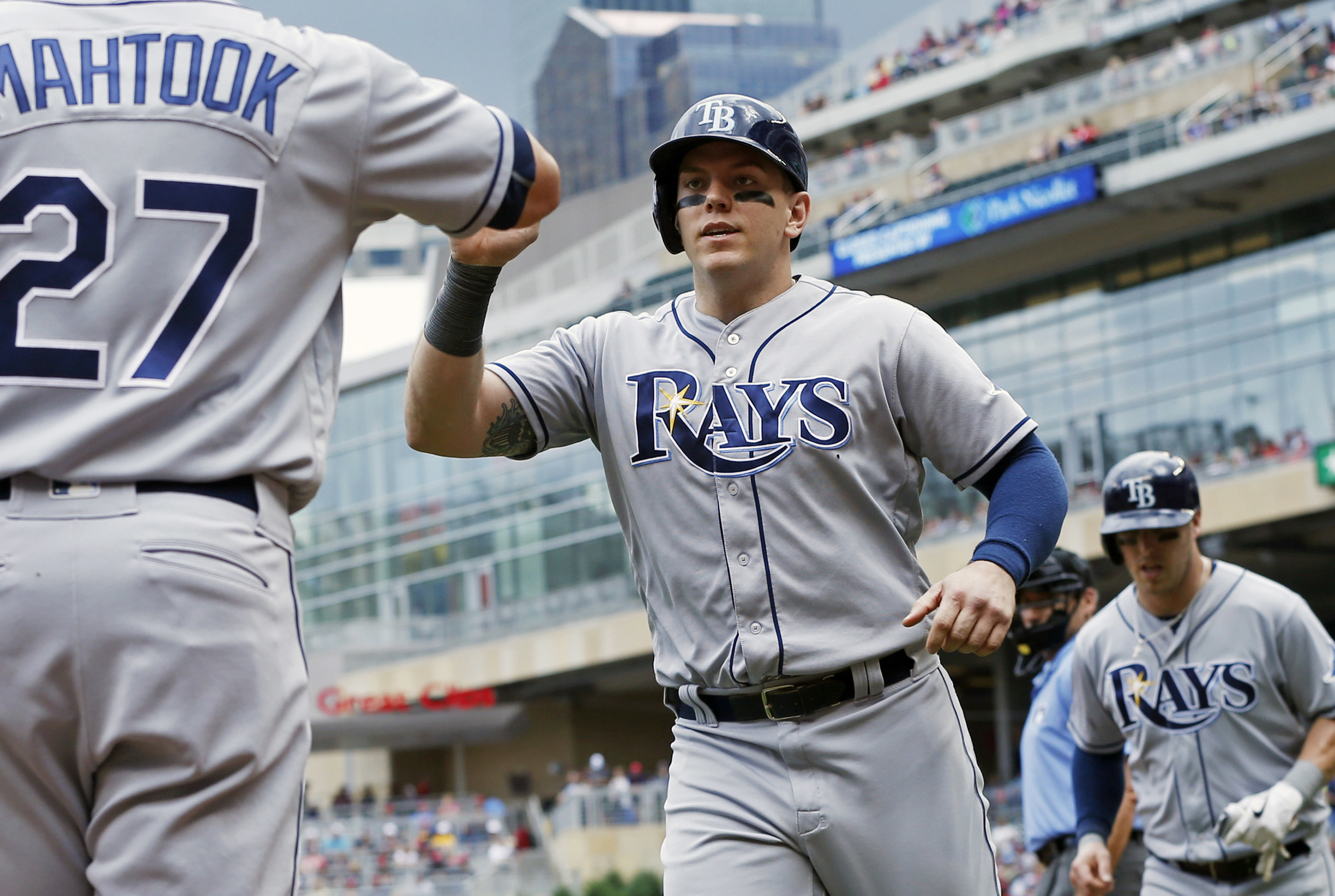 Longoria homers again, Rays beat Twins 7-4