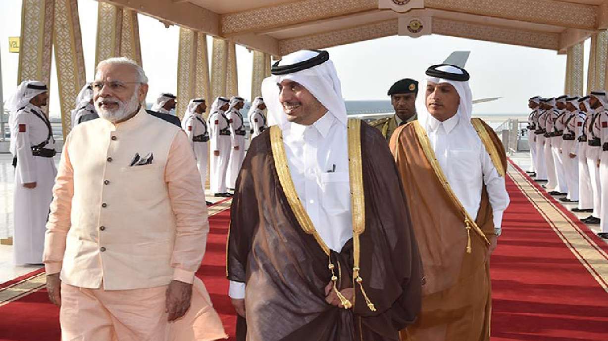 Indian PM visits Qatar to talk gas supply, workers' rights