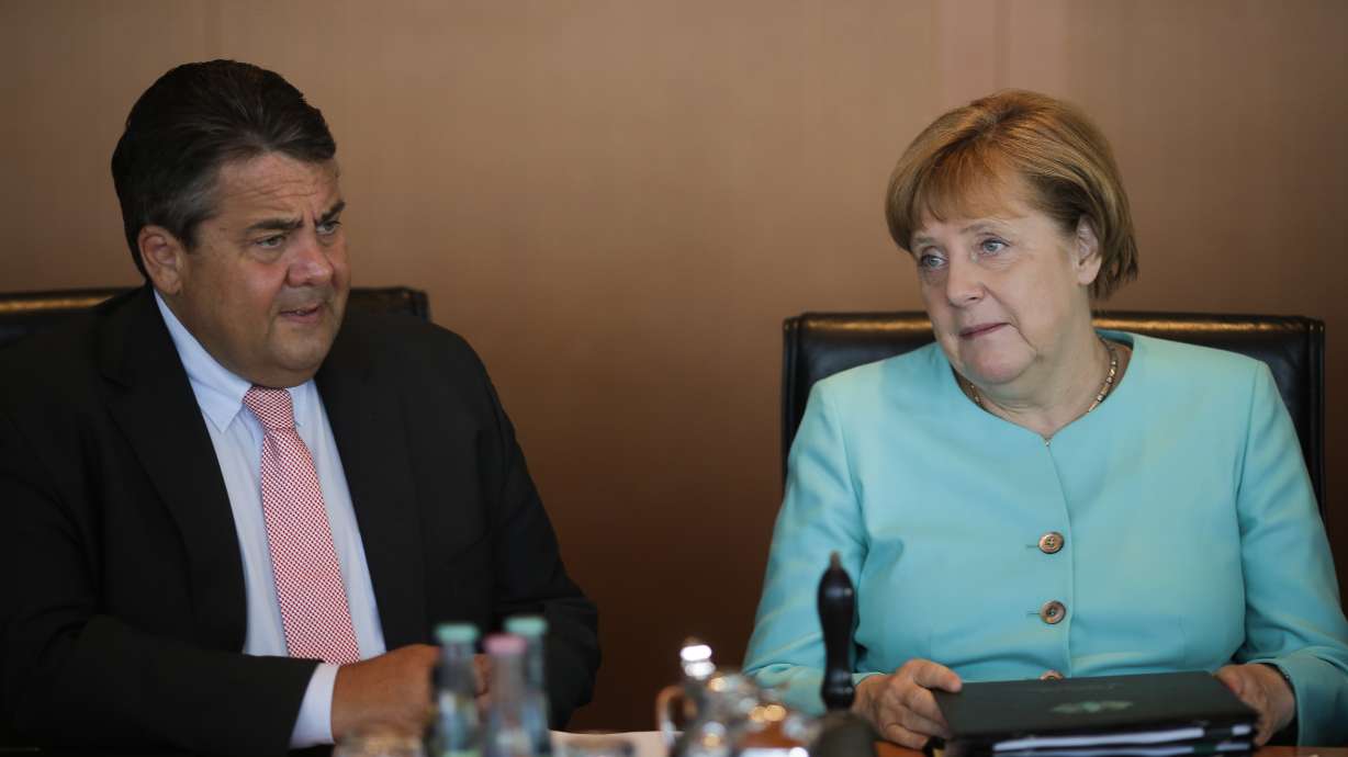 Germany's Merkel renews call for speedy US-Europe trade deal