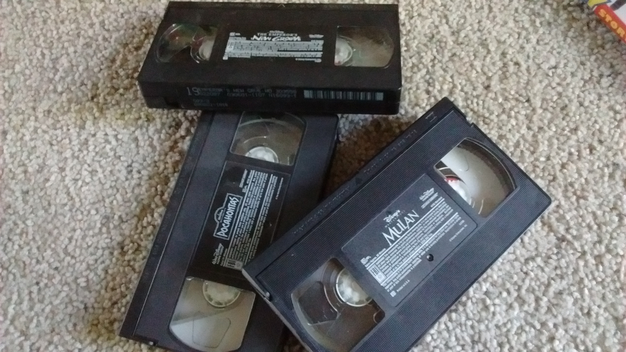 Are Disney VHS tapes making a comeback?