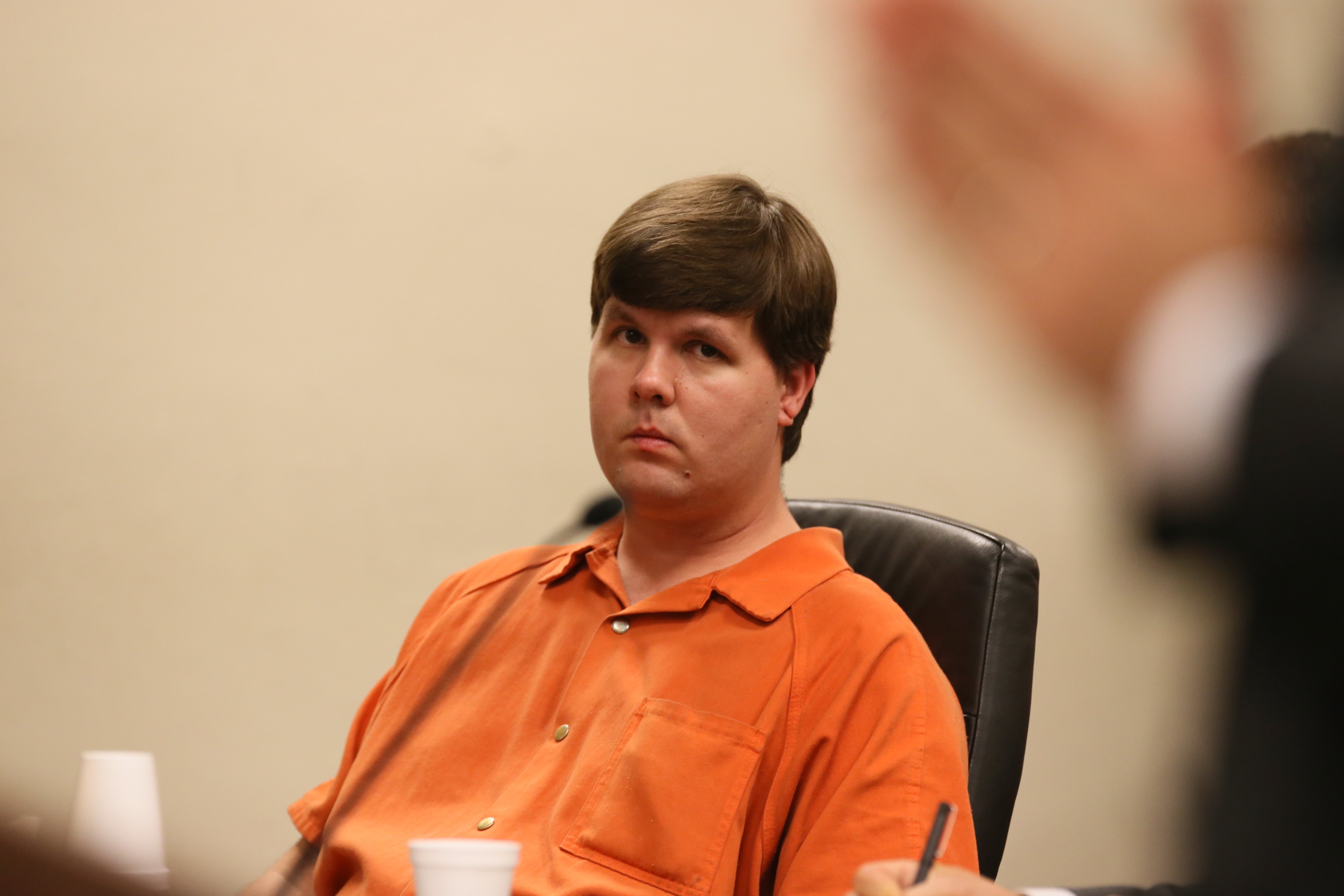 File- Justin Ross Harris during a hearing in a Cobb County, Georgia courtroom on July 3, 2014.
Photo:	Kelly J. Huff/POOL
