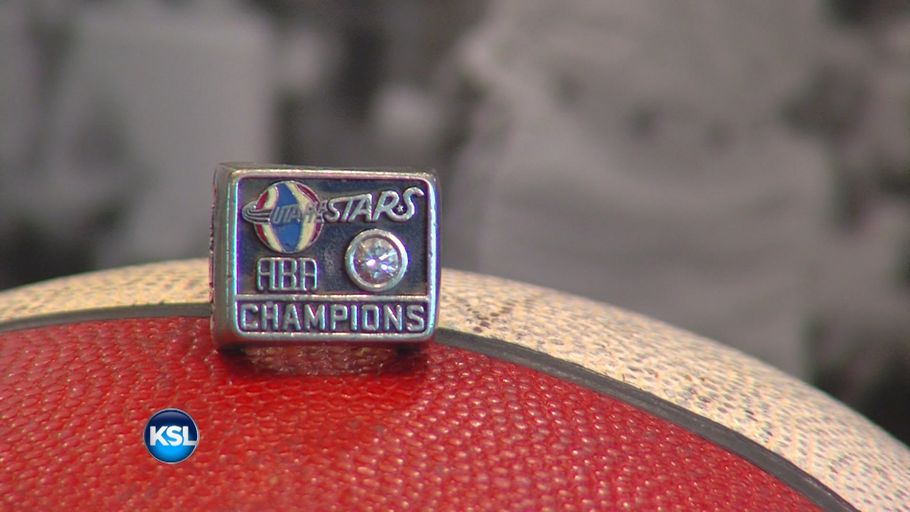 The Utah Stars brought the first-ever professional sports title to the Beehive State with the 1971 ABA championship. (Photo: Matthew Glade, KSL-TV)