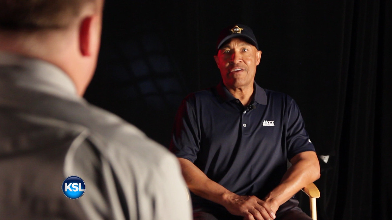 Ron Boone, Utah Jazz broadcaster and former Utah Stars wing. (Photo: Matthew Glade, KSL-TV)