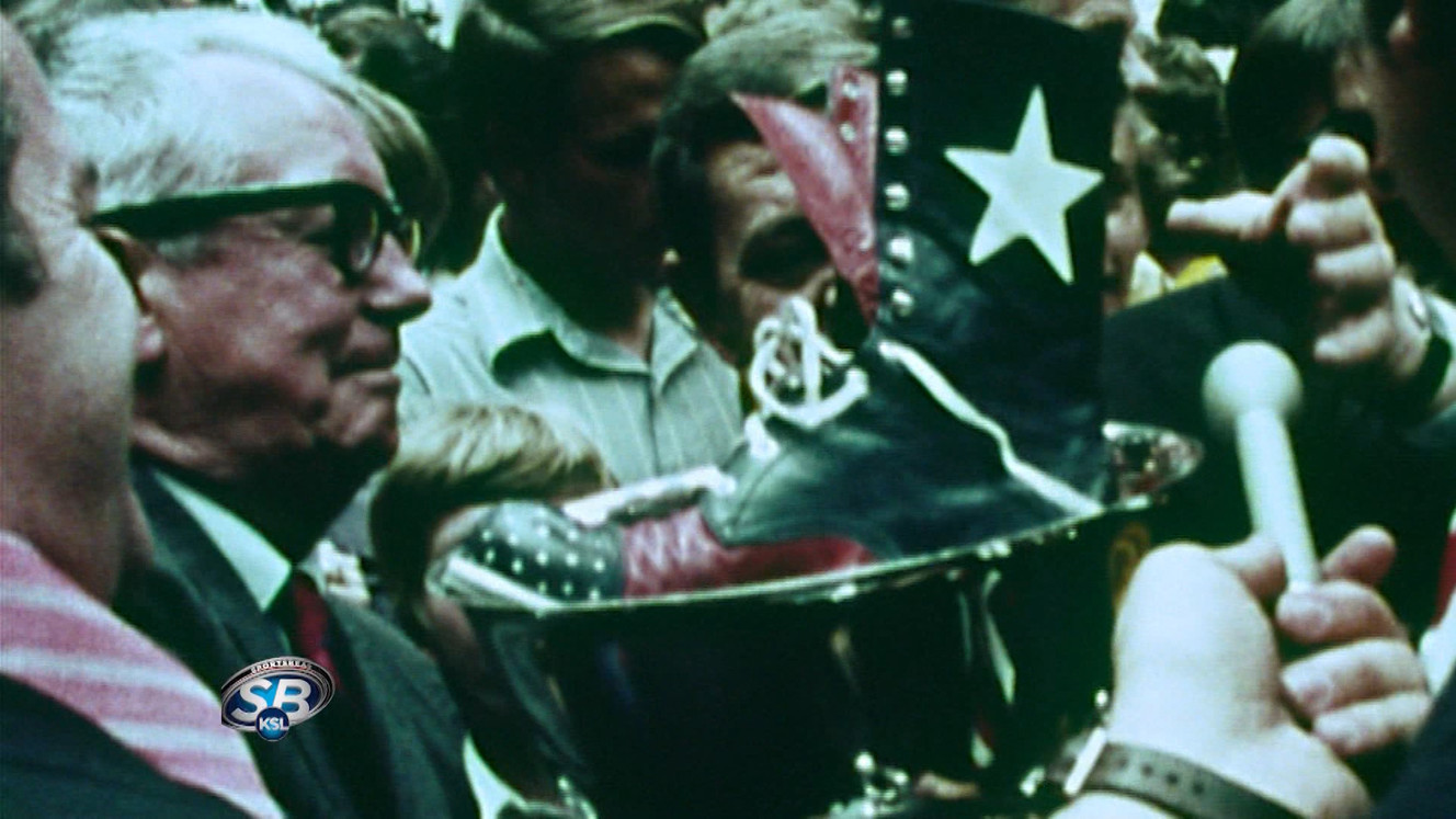 The Utah Stars brought the first-ever professional sports title to the Beehive State with the 1971 ABA championship. (Photo: Matthew Glade, KSL-TV via Utah Stars director of promotions Grant Harrison)