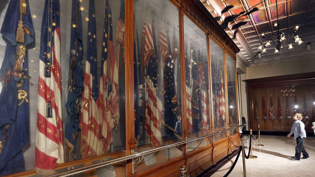 As historic flags age, civil war brews over preservation
