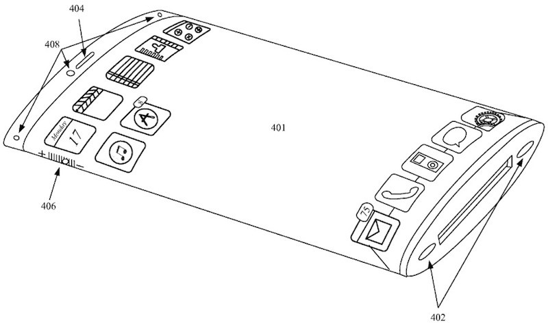 Apple gets patent for wrap-around iPhone screen