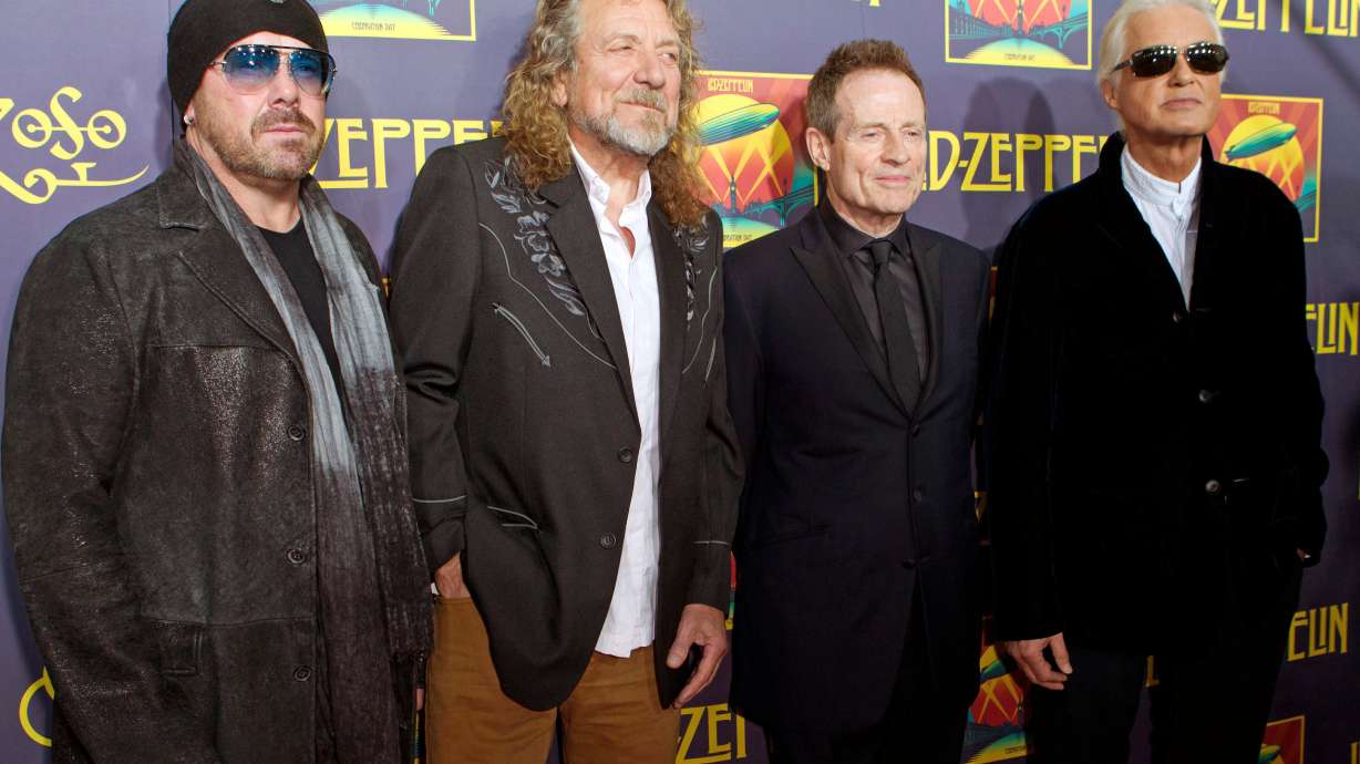 The Latest: Jimmy Page takes stand in Led Zeppelin lawsuit
