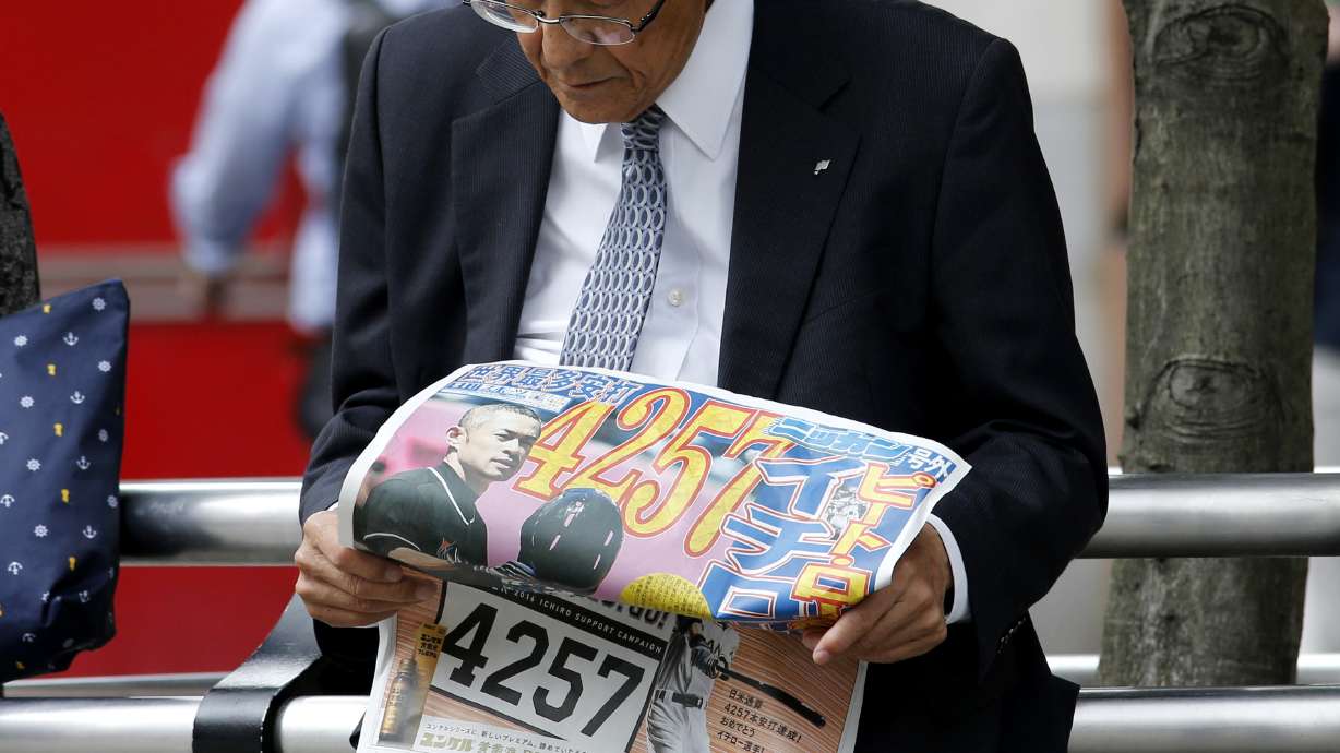 A really big hit in Japan: Suzuki picks off Rose's total