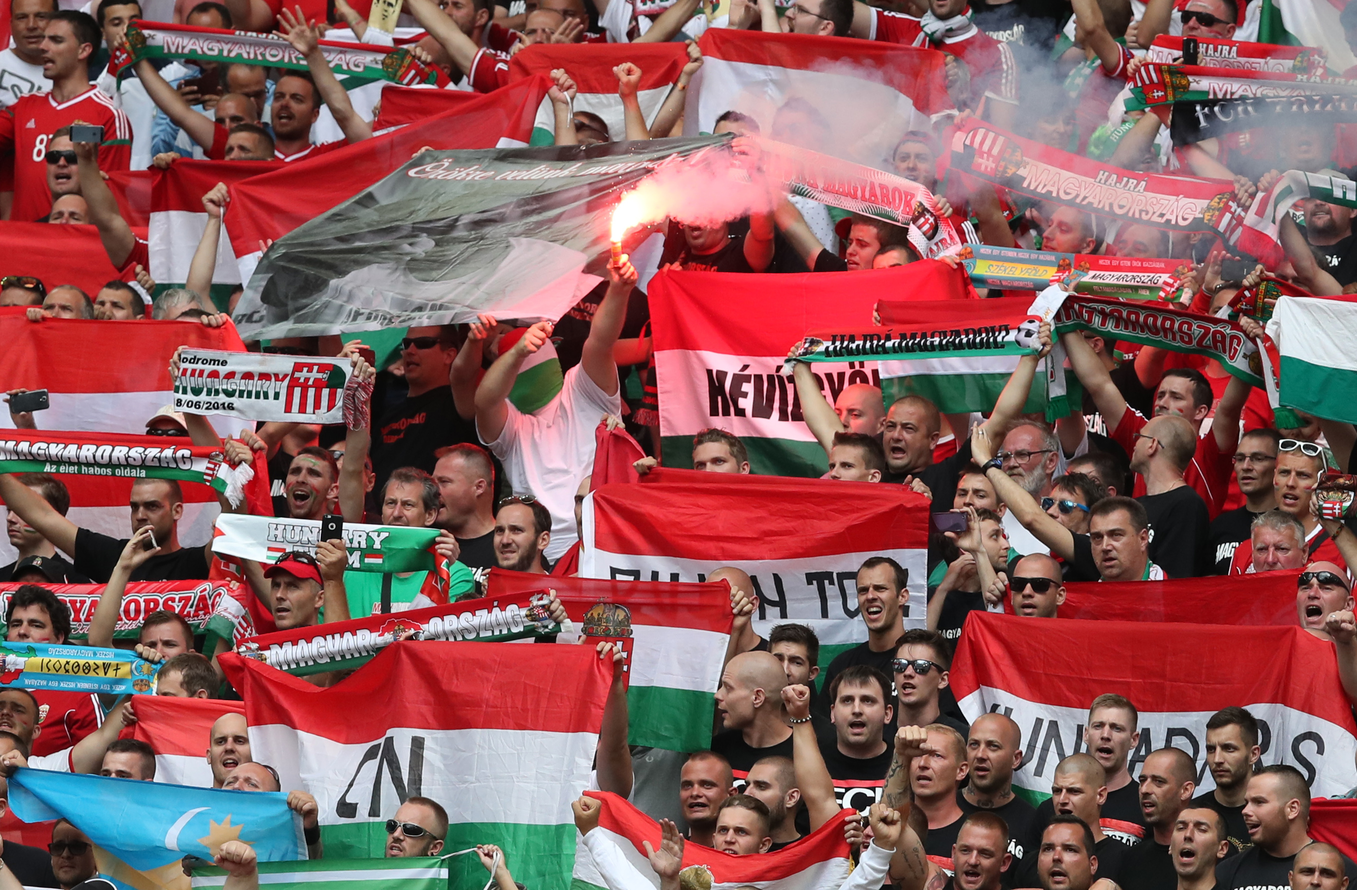 UEFA charges Hungary for fan disorder at Euro 2016 match