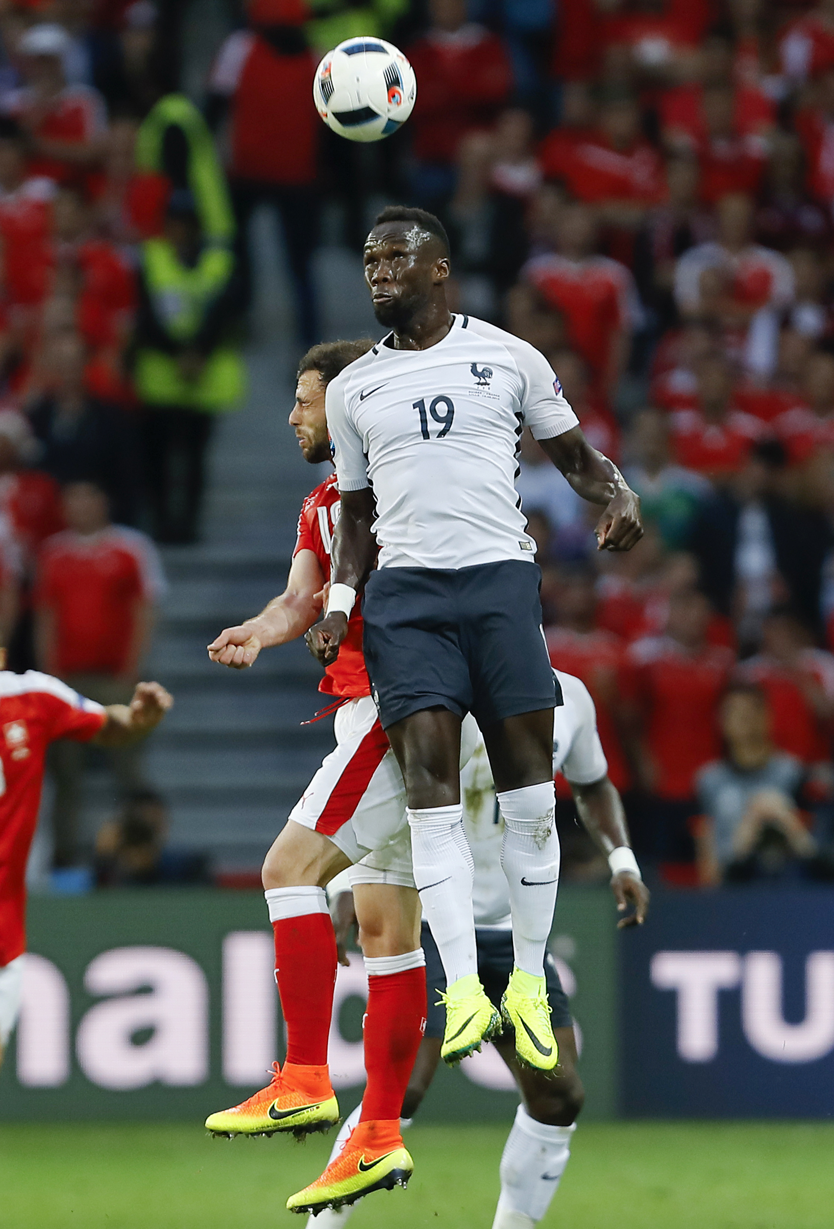 Ripped shirts, a burst ball as France draws 0-0 with Swiss