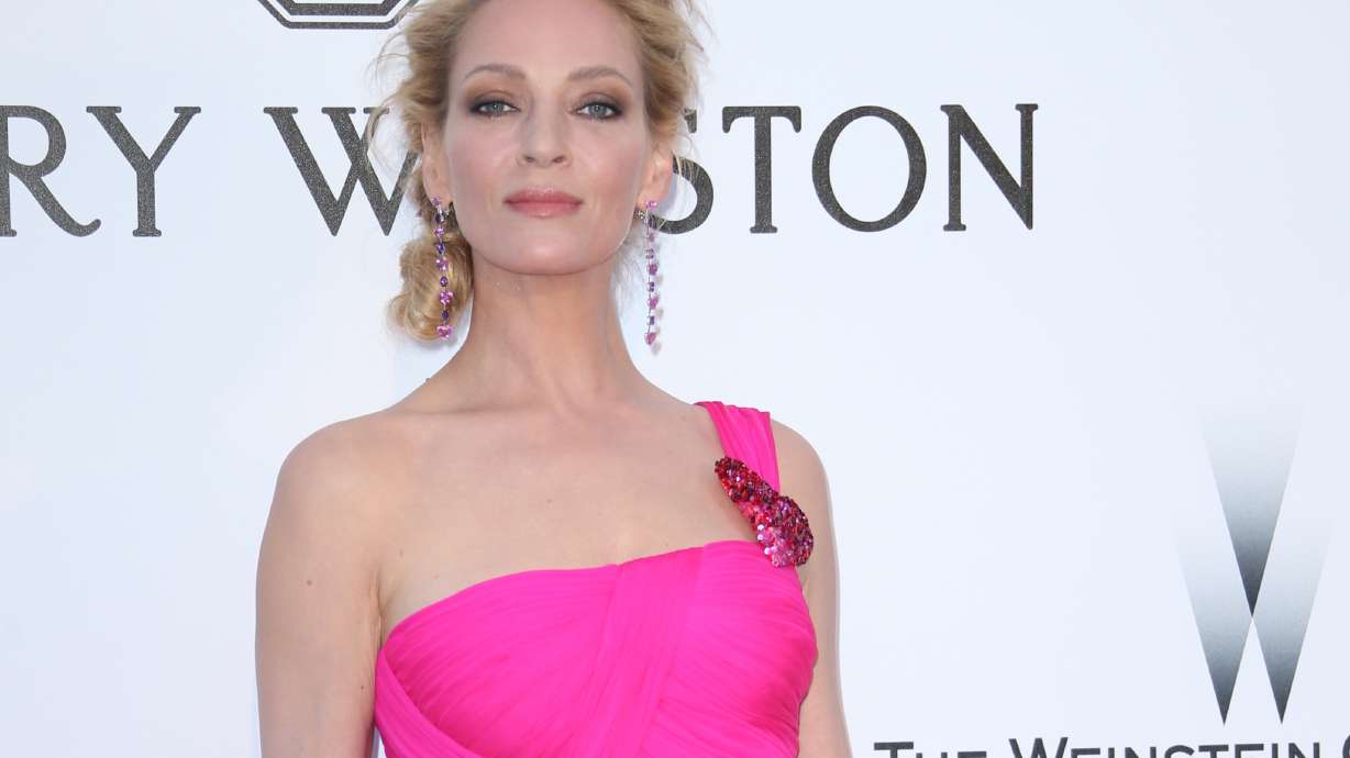 Uma Thurman suffers broken bones in fall from horse
