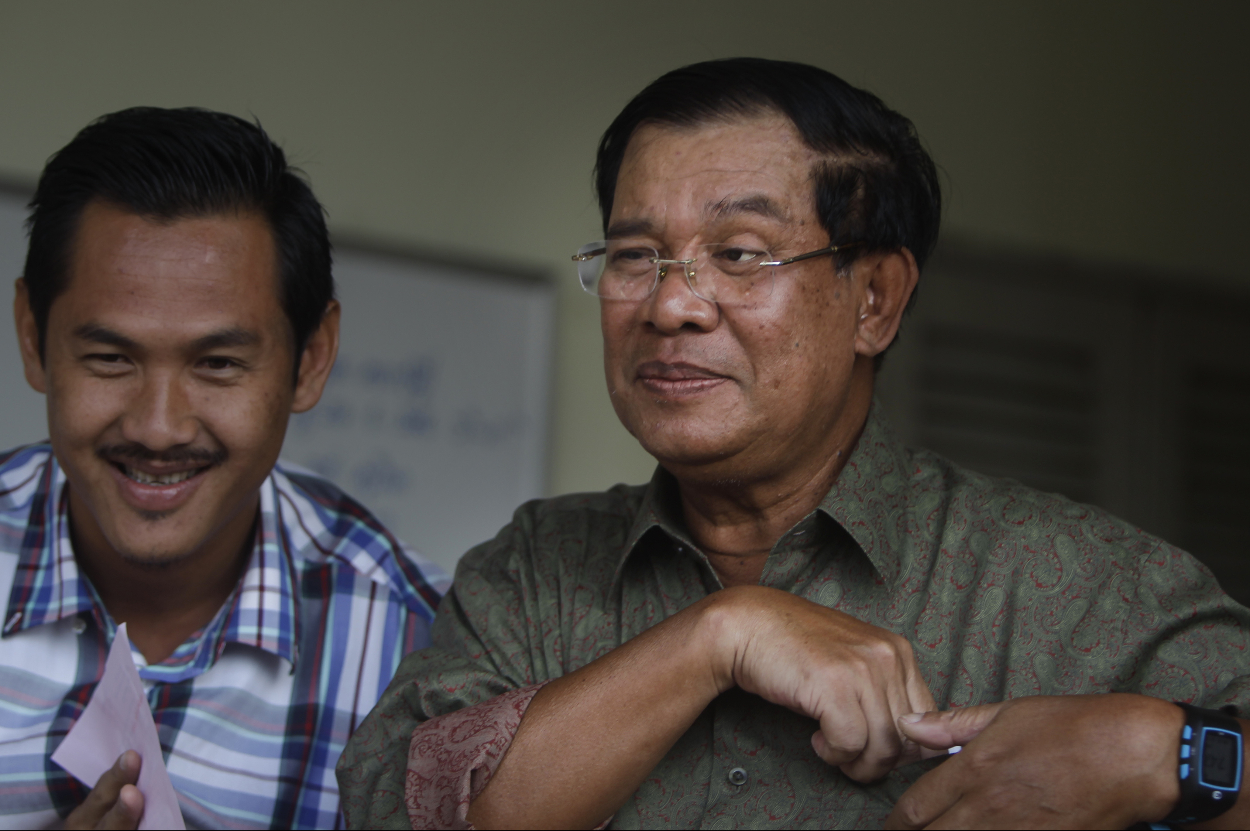 Cambodian leader fined for not wearing motorcycle helmet