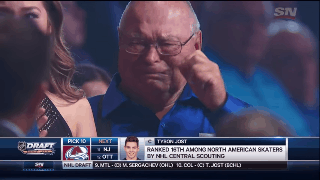 Have You Seen This? Proud grandpa sobs at NHL draft