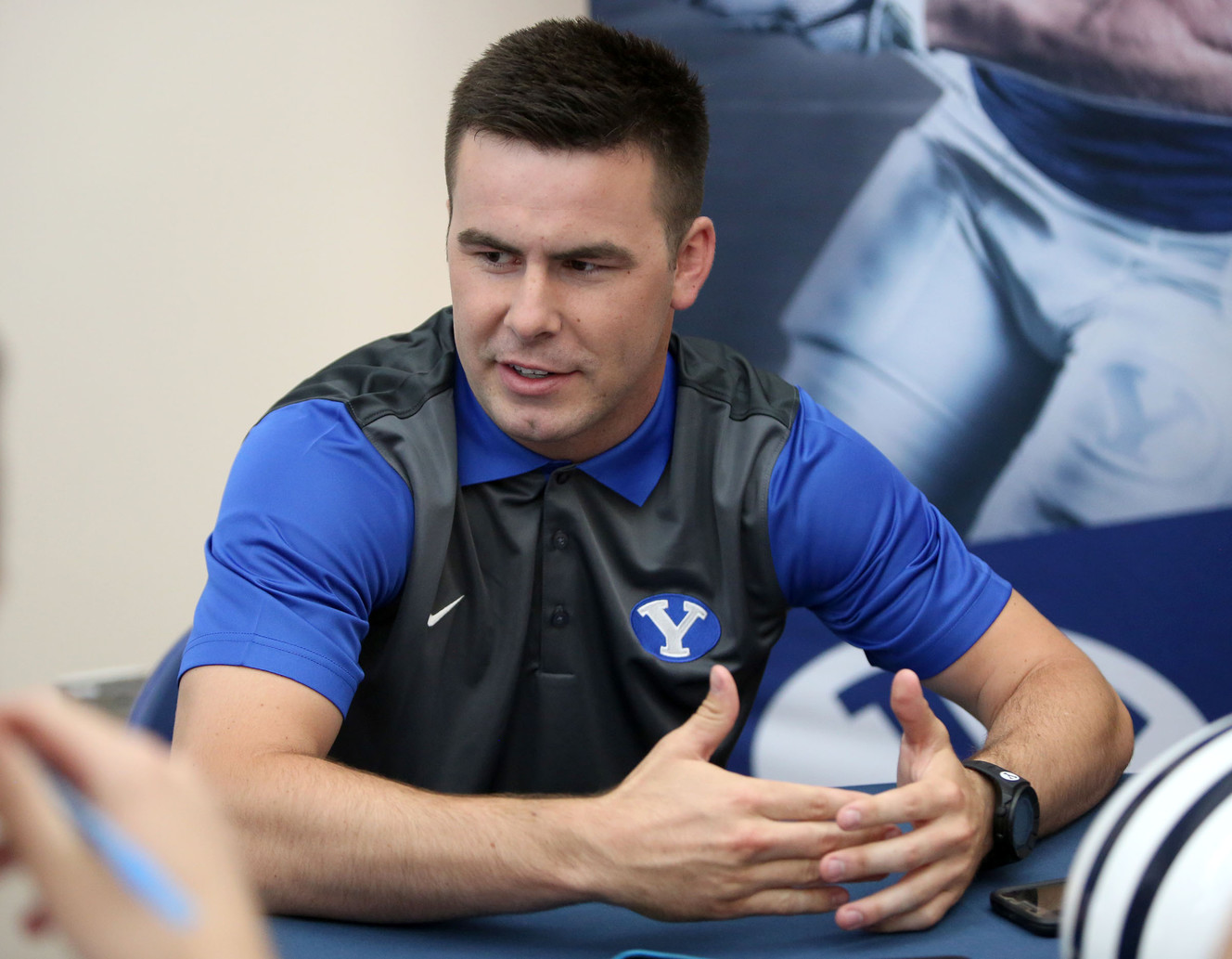 BYU quarterback Tanner Mangum (Photo: Kristin Murphy, Deseret News)