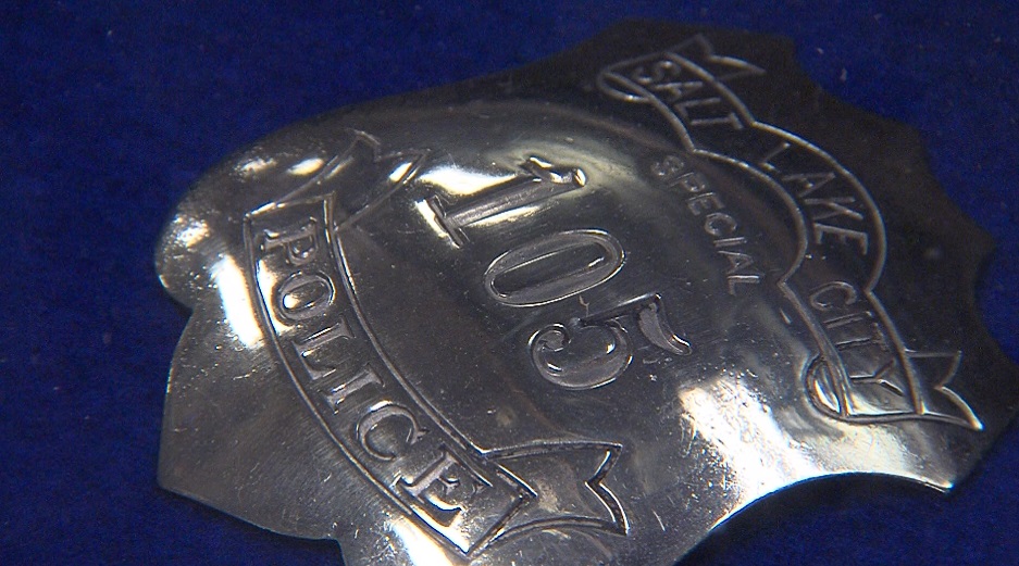 Edgar Rice Burroughs was a private cop hired by the Oregon Short Line Railroad Co. He was given a uniform and a badge, and carried the title of "special police officer." He had the same authority as a regular police officer. (Photo: Mark Wetzel, Deseret News)