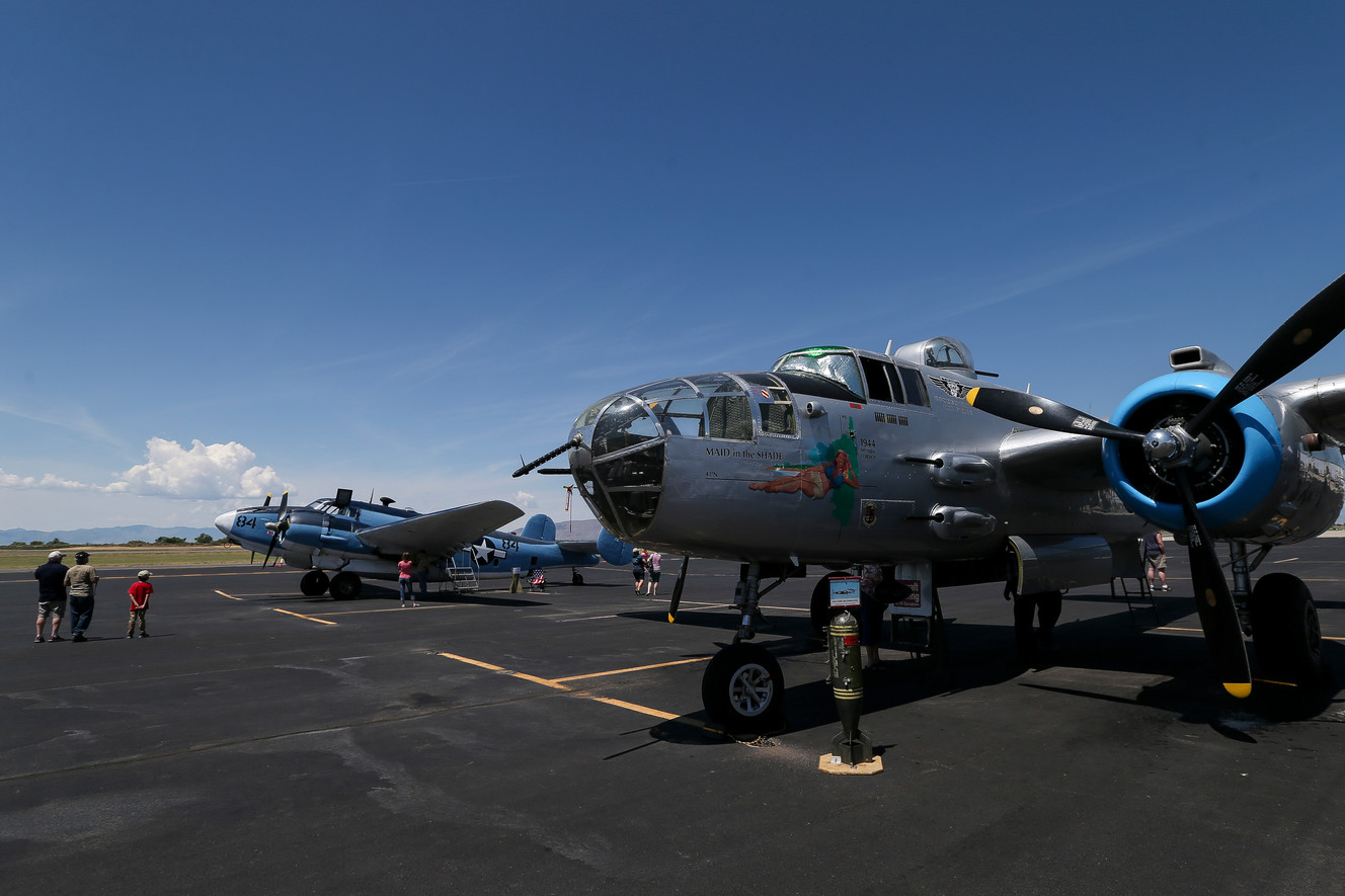 Photos: Airplane enthusiasts have it ‘Maid in the Shade’