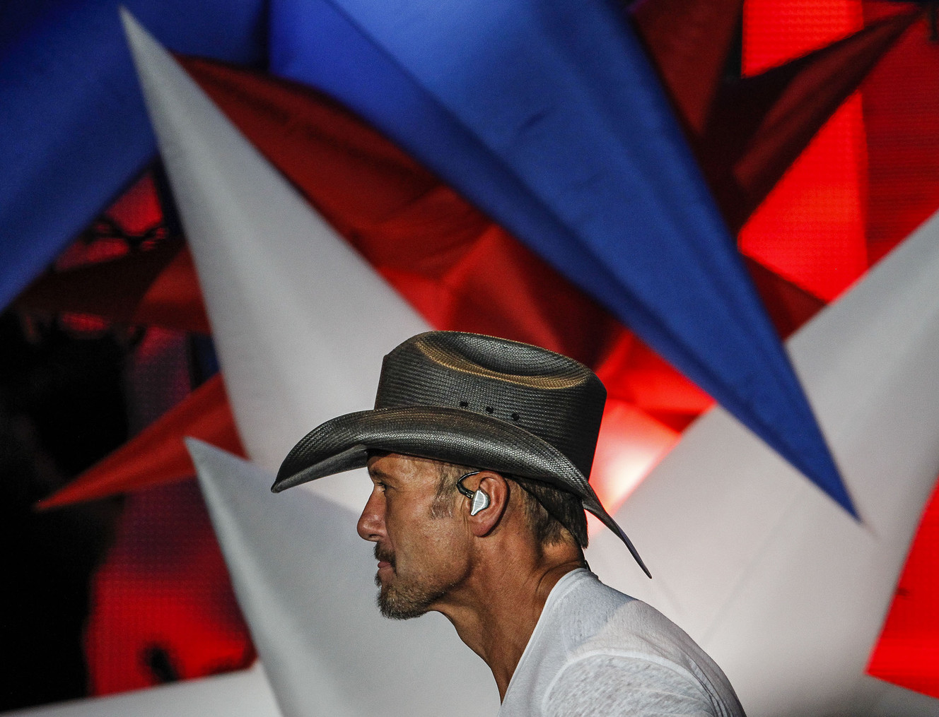 Tim McGraw performs at 36th annual Stadium of Fire at Lavell Edwards Stadium in Provo on Saturday, July 2, 2016. (Photo: Weston Kenney, Deseret News)