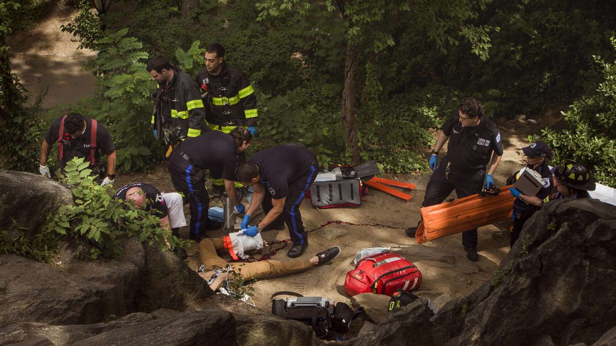 Tests conducted on explosive that hurt man in Central Park