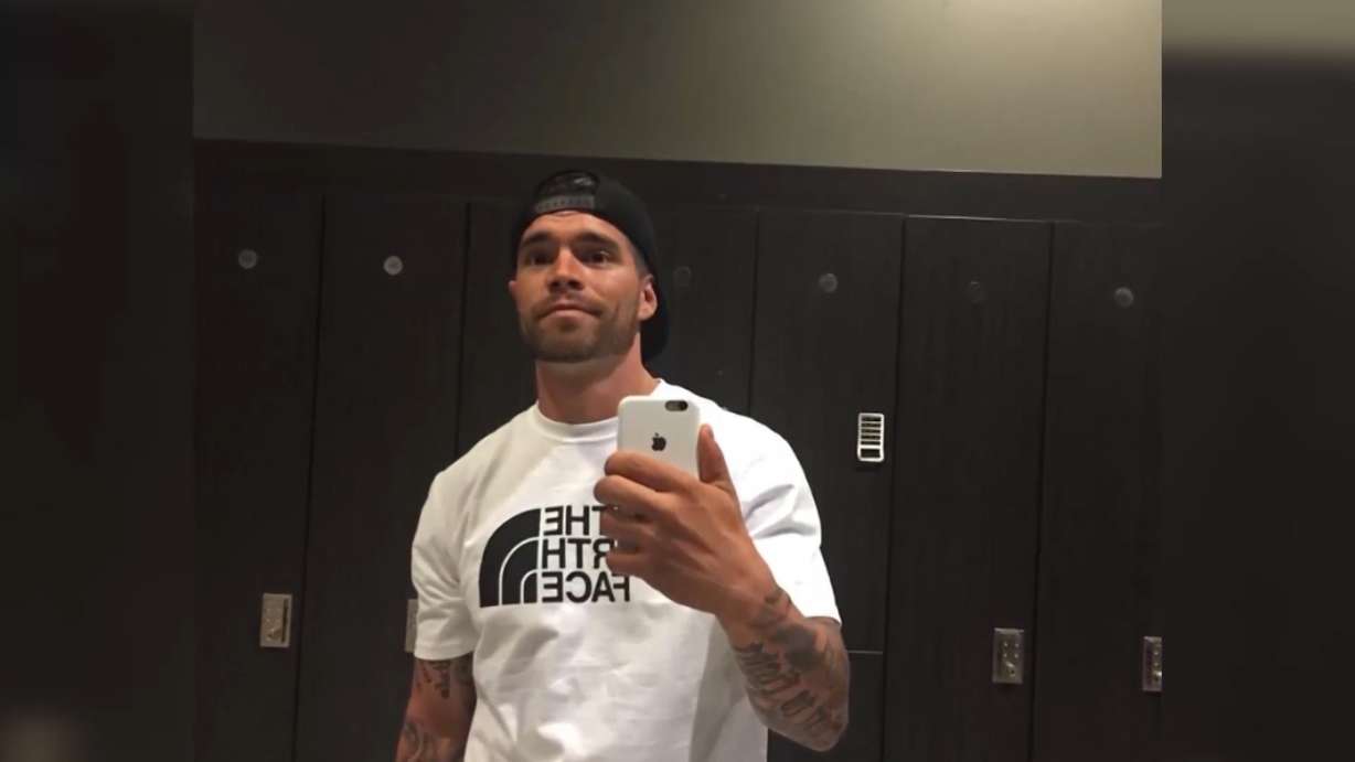 The man who goes by the name of "Michael Manning," posing as a former Marine veteran. (KSL TV)