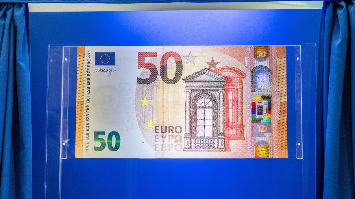 New 50-euro note unveiled to combat counterfeiting