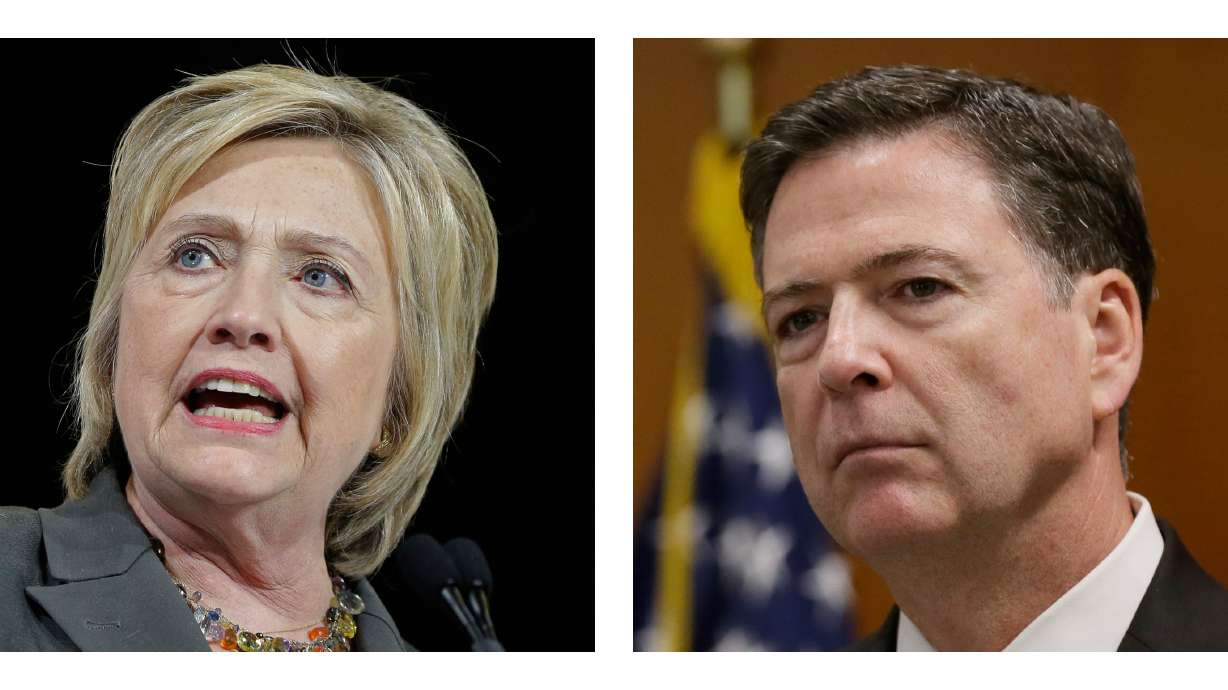 The Latest: Trump lauds Saddam Hussein vs. terrorists