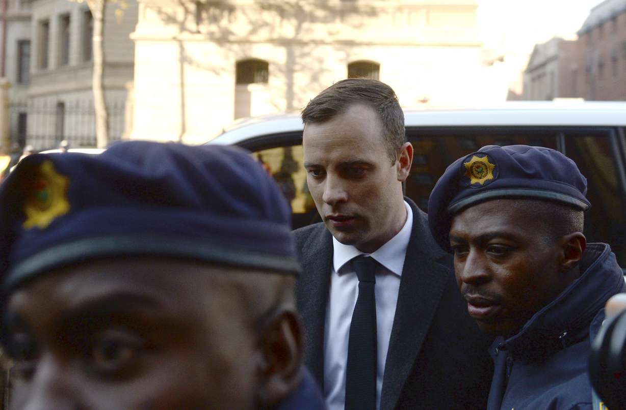 Oscar Pistorius arrives at the High Court in Pretoria, South Africa, Wednesday, July 6, 2016. Photo: AP Photo