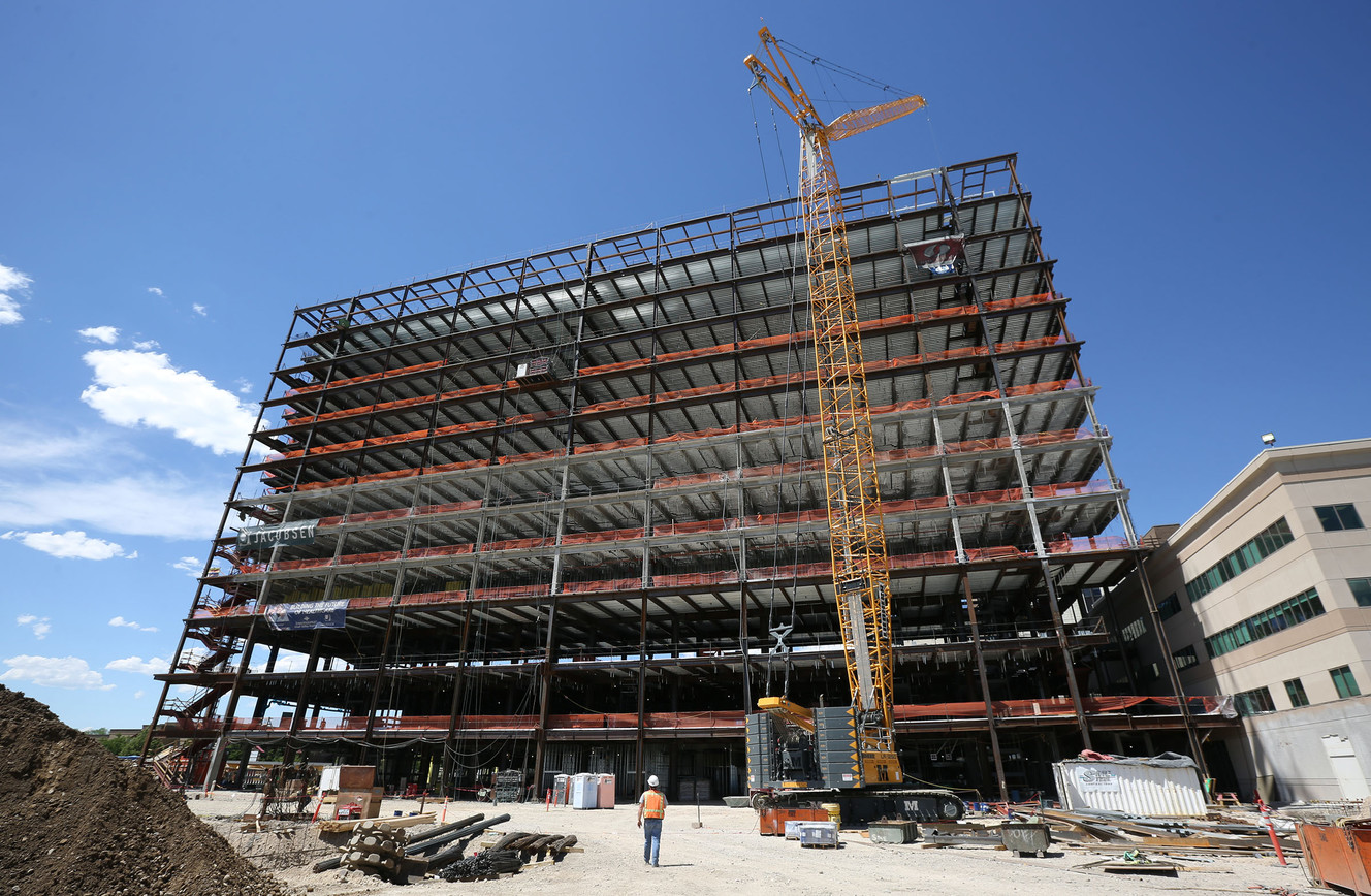 'Everything is going skyward': Utah Valley Hospital makes progress on $429M facility