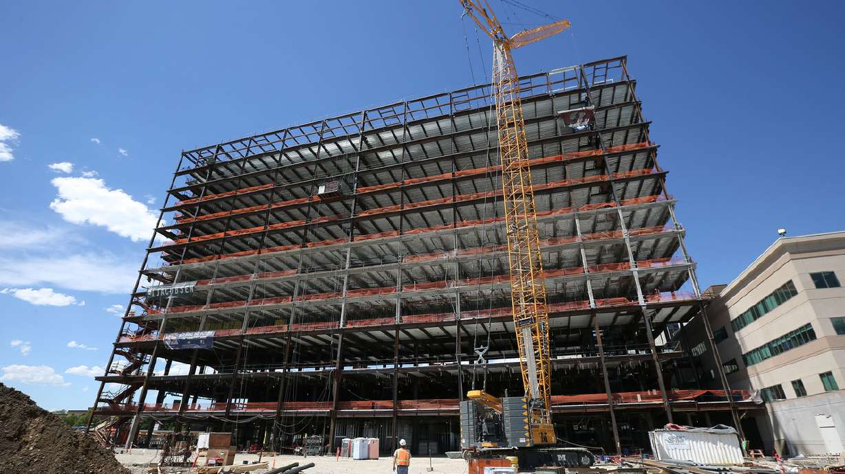 'Everything is going skyward': Utah Valley Hospital makes progress on $429M facility