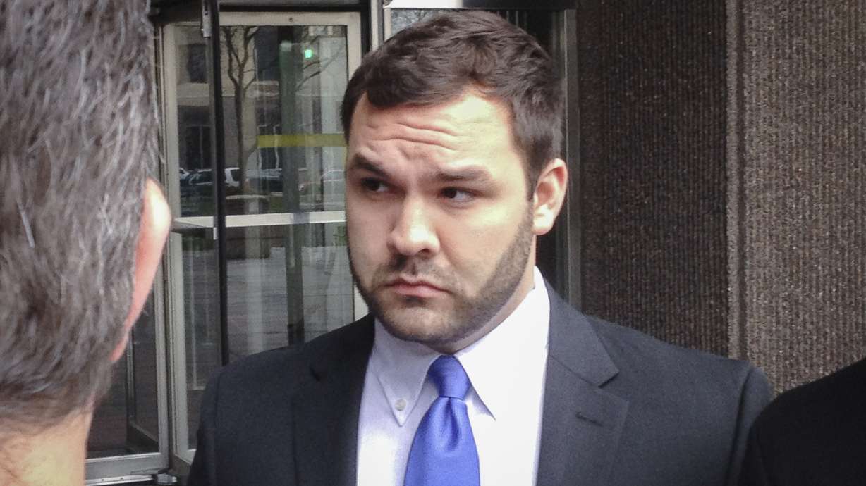 The Latest: Judge: Trump protester violated bond conditions