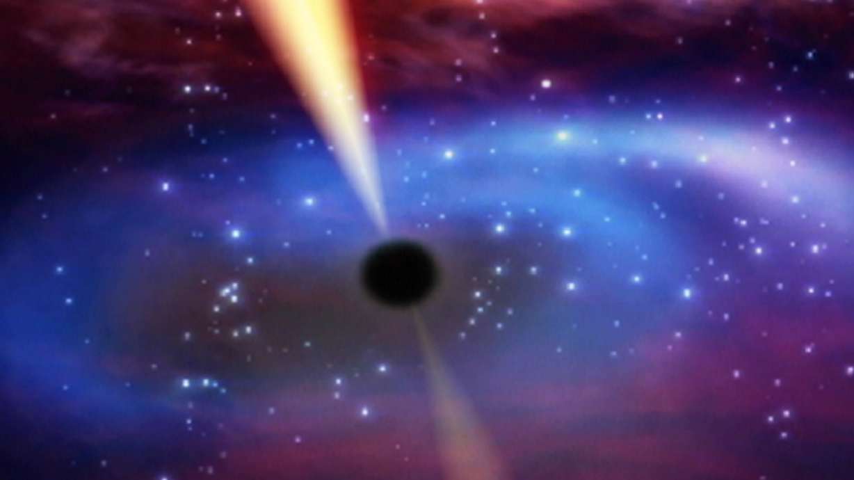 Astronomers capture supermassive black hole as it eats passing star