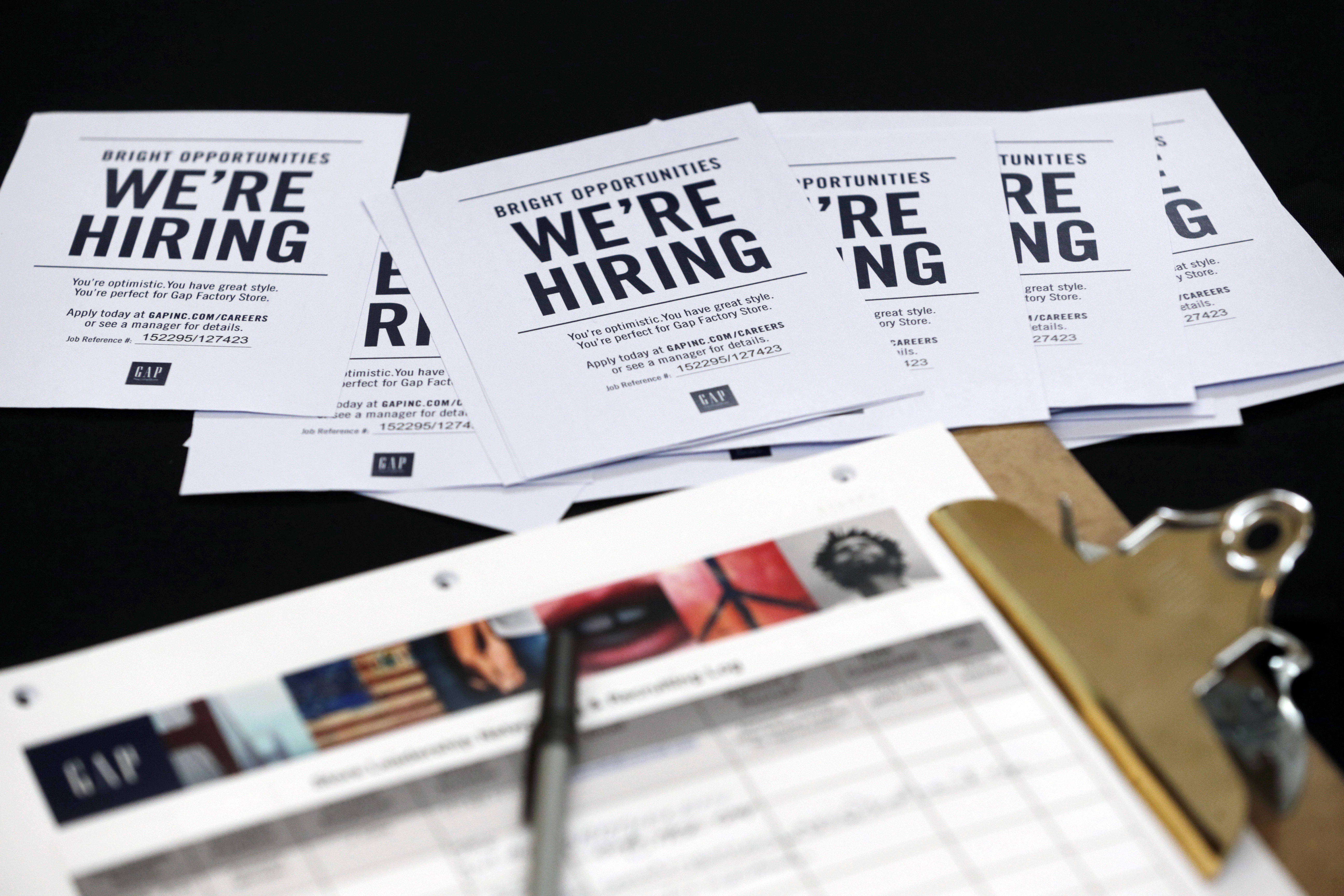 US claims for jobless aid fall, sign of employer resilience