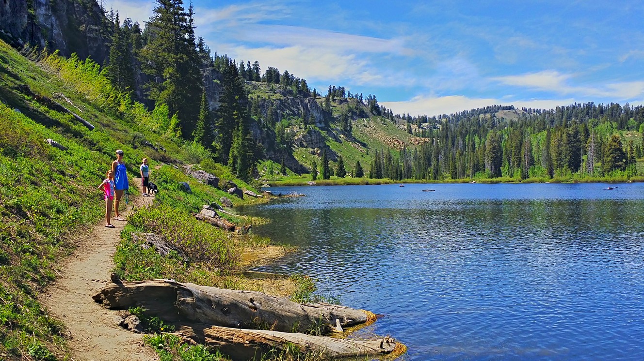 Tony Grove Nature Trail circles Tony Grove Lake in Cache County.