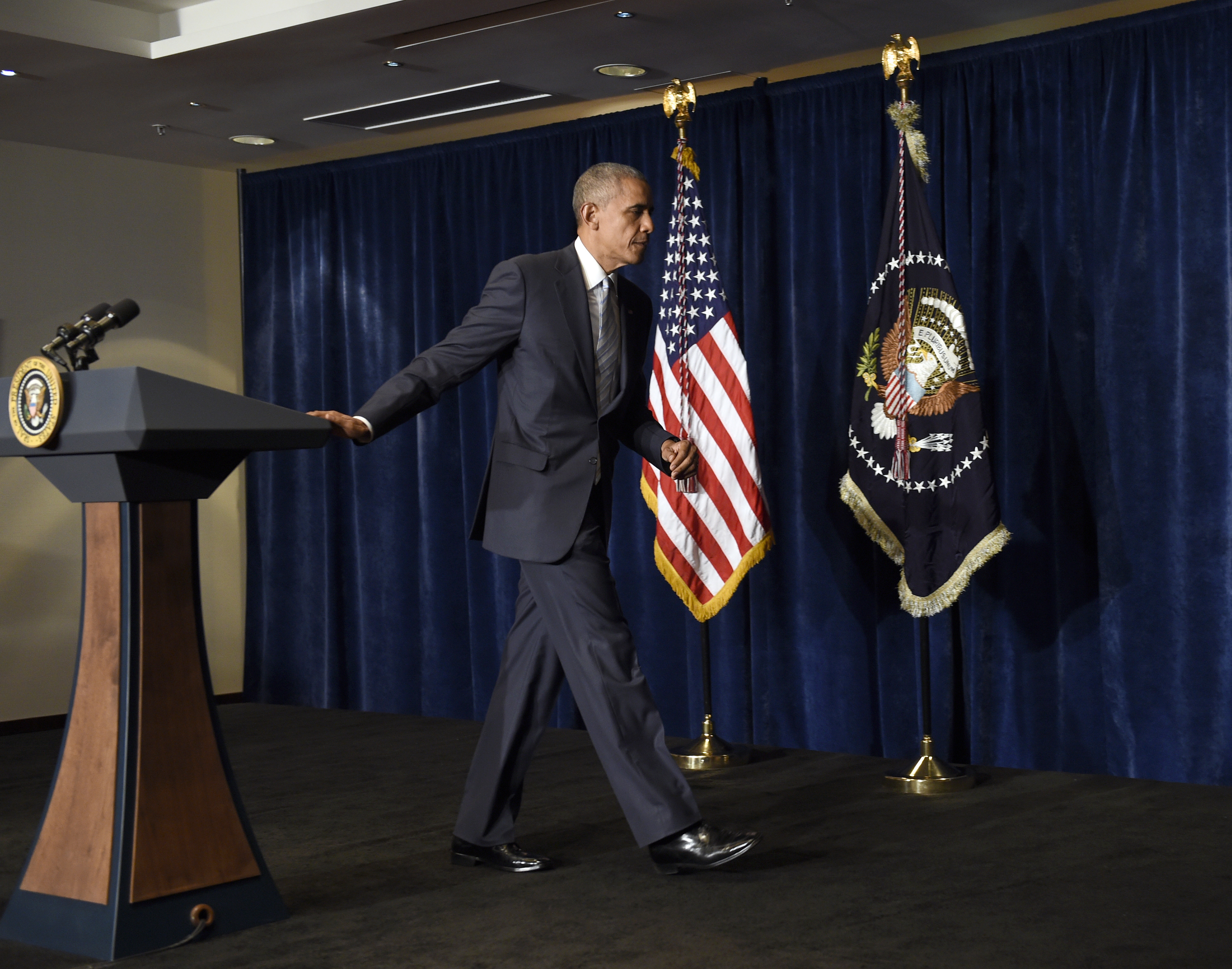 The Latest: Obama says US sending 1,000 troops to Poland