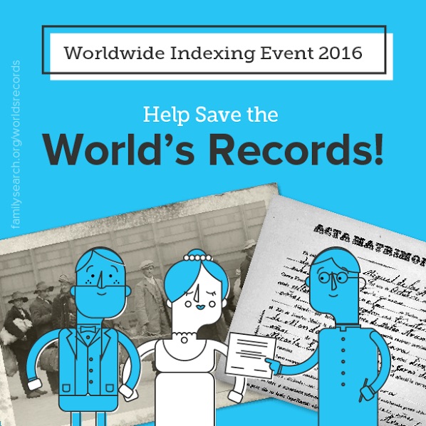 Worldwide Indexing Event