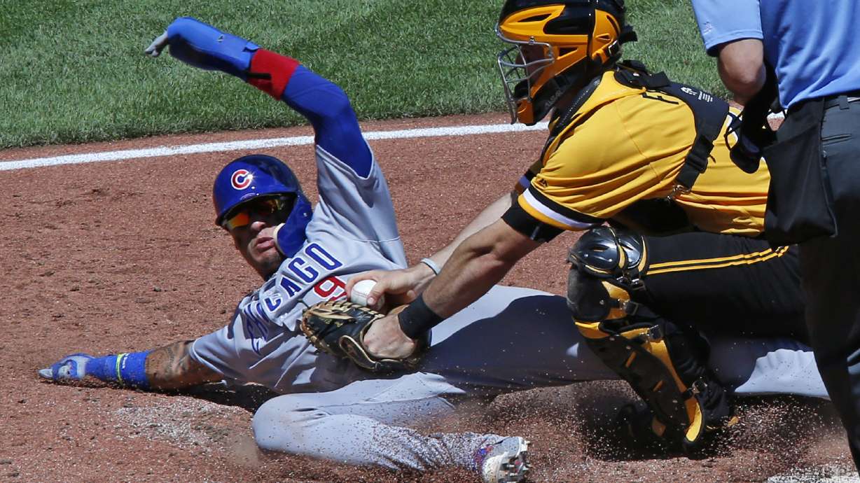 Bryant leads Cubs to 6-5 win against Pirates