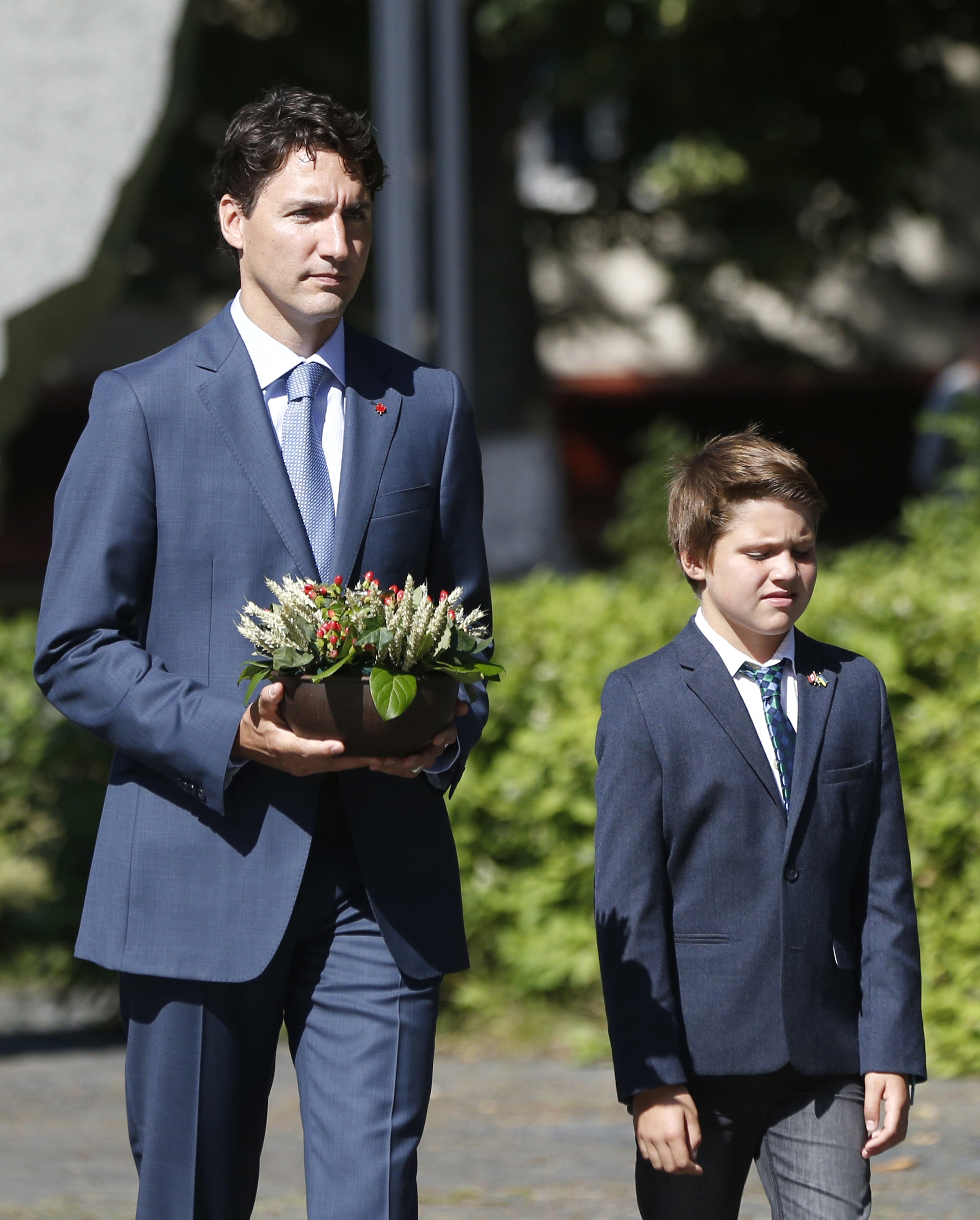 Canada's prime minister on visit to Ukraine