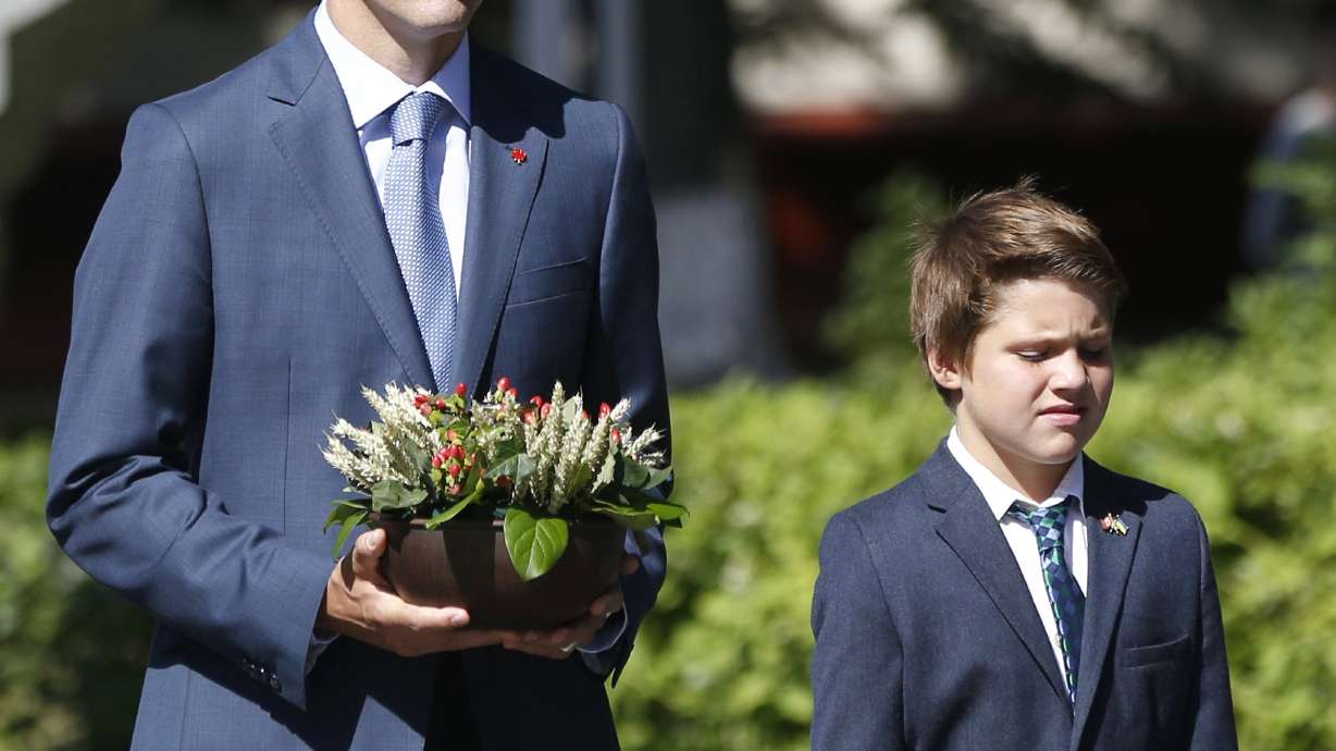 Canada's prime minister on visit to Ukraine