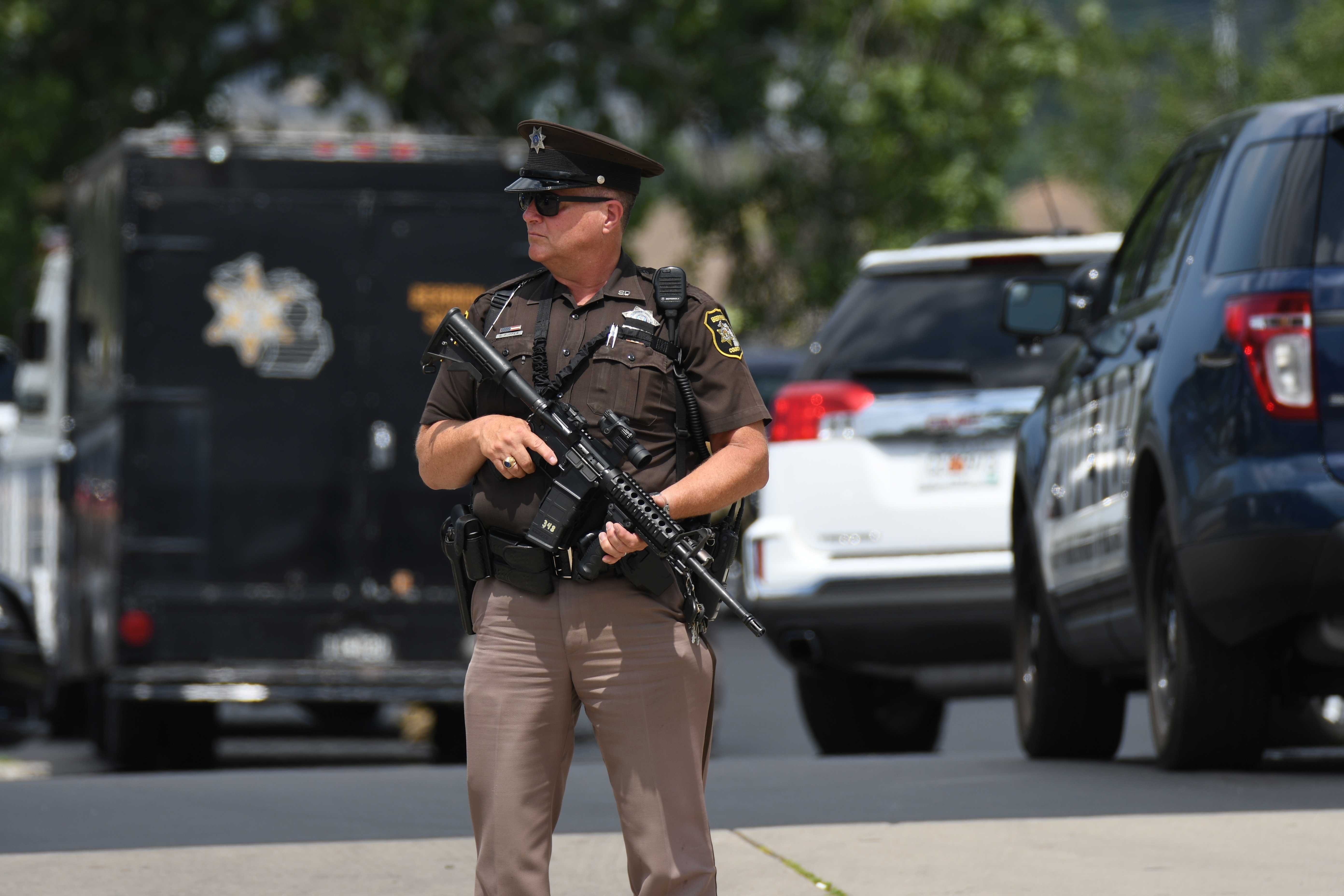 The Latest: Inmate who killed 2 was facing major charges