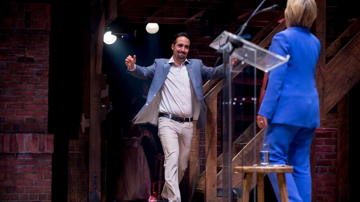 Clinton after 'Hamilton': 'Let's not throw away our shot'