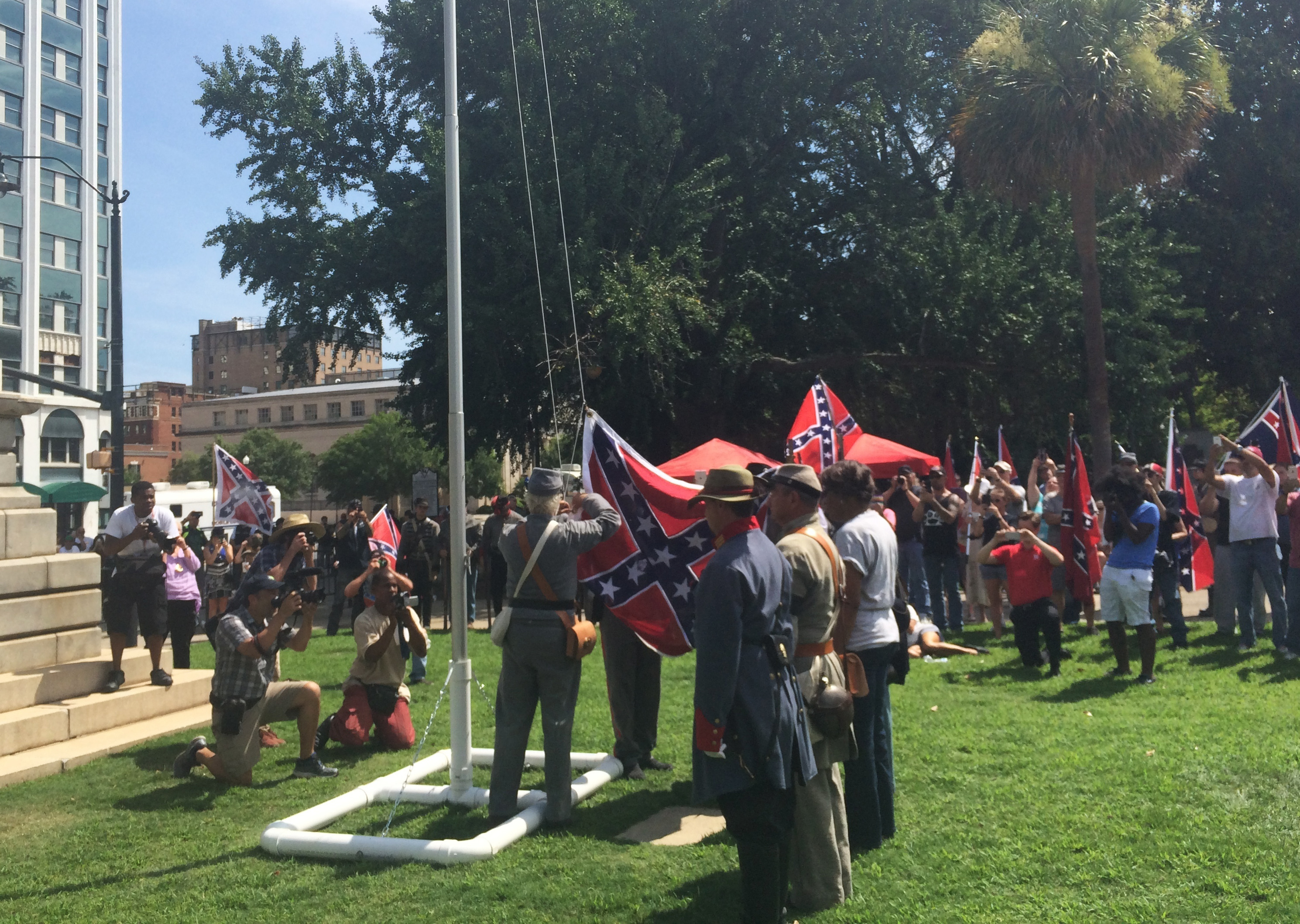 Confederate flag supporters describe how their views changed