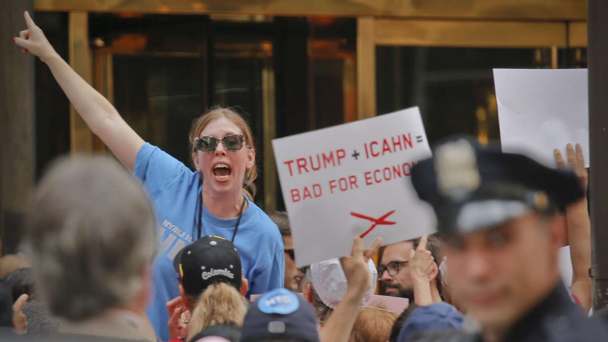 The Latest: Striking Taj workers question health care offer