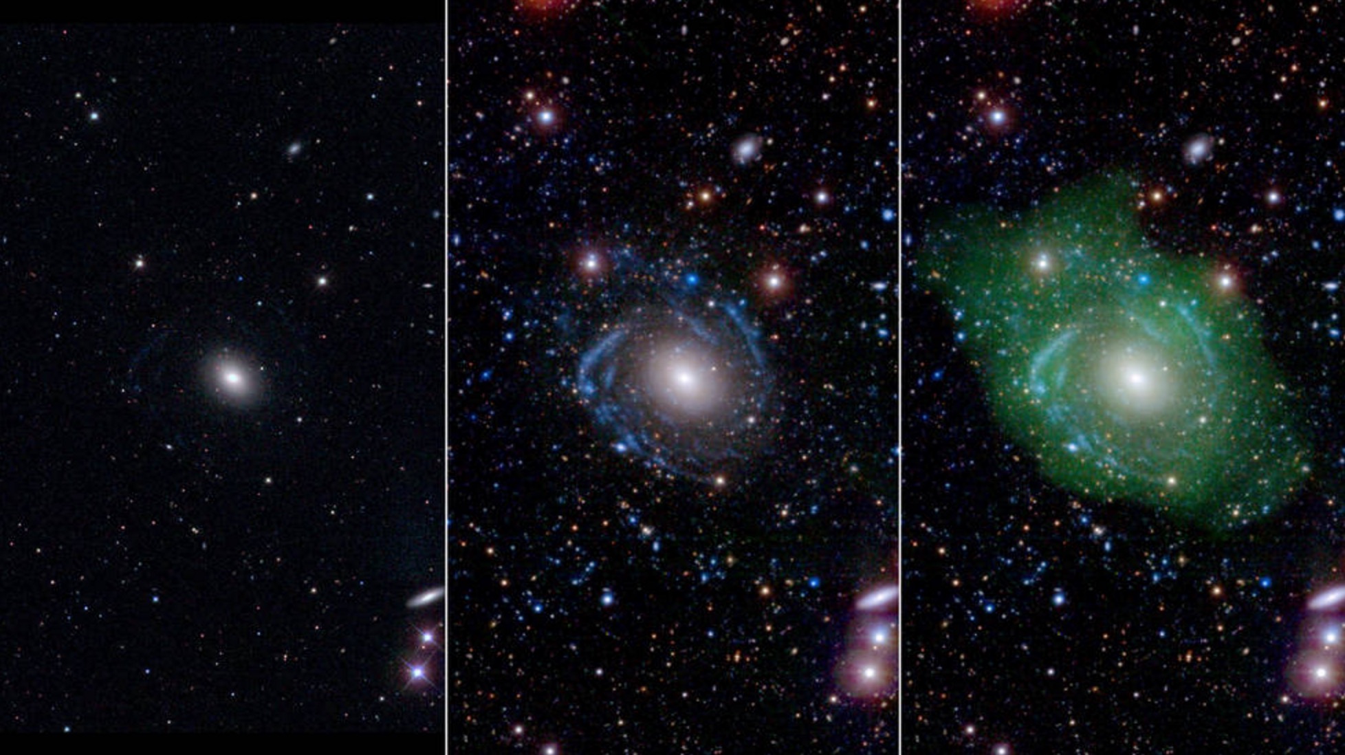 Rare 'Frankenstein' galaxy discovered