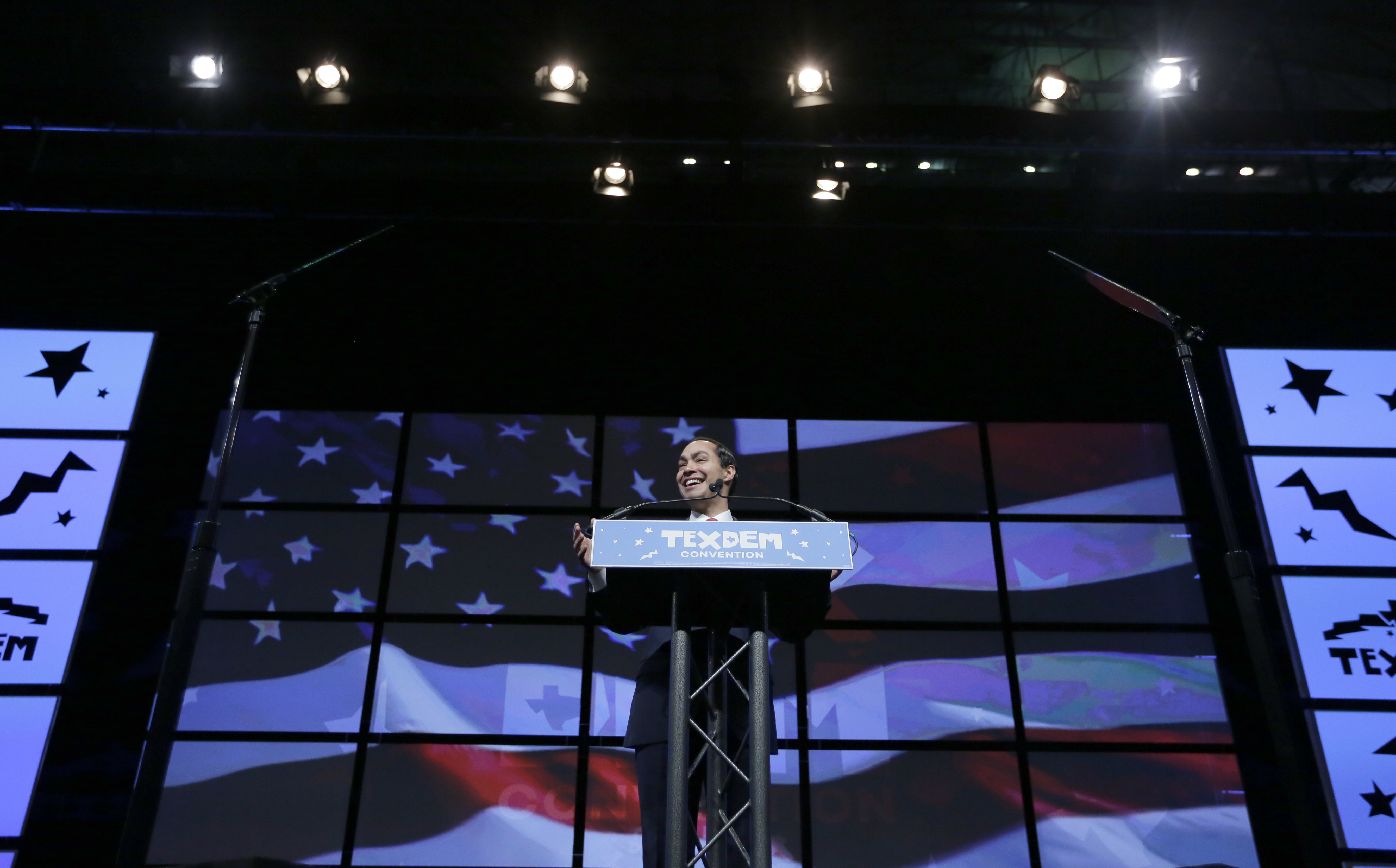 Castro's youth seen as a plus and a minus for Clinton ticket