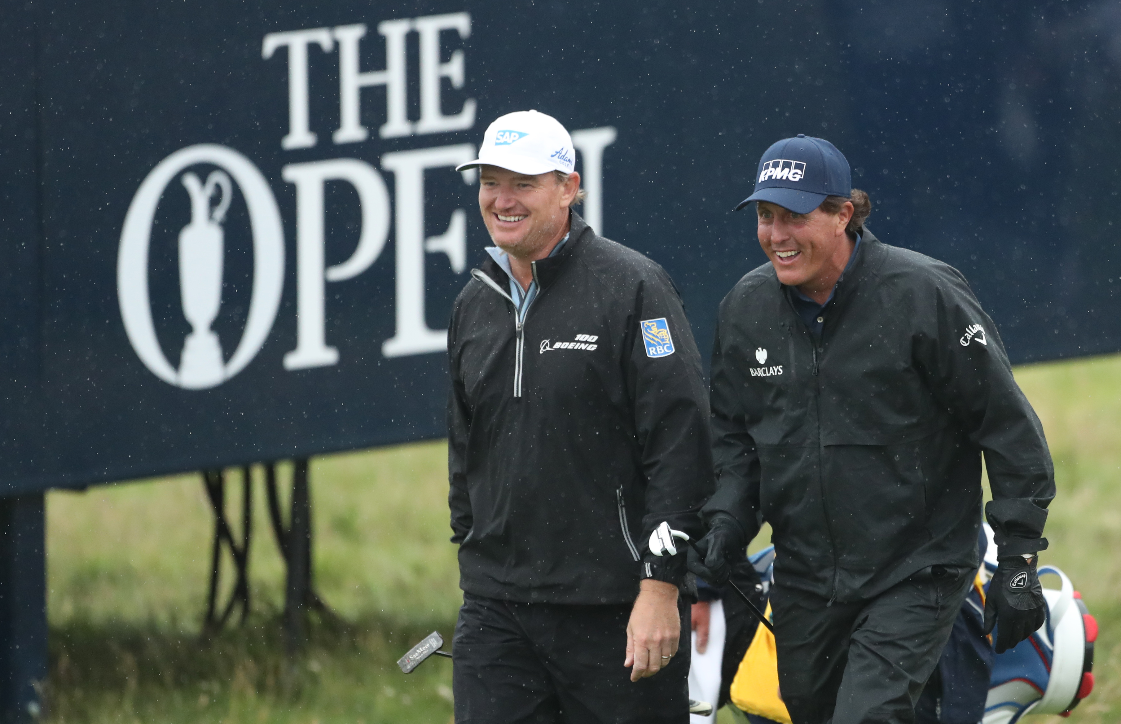 The Latest: Stricker's streak of pars ends with an 8
