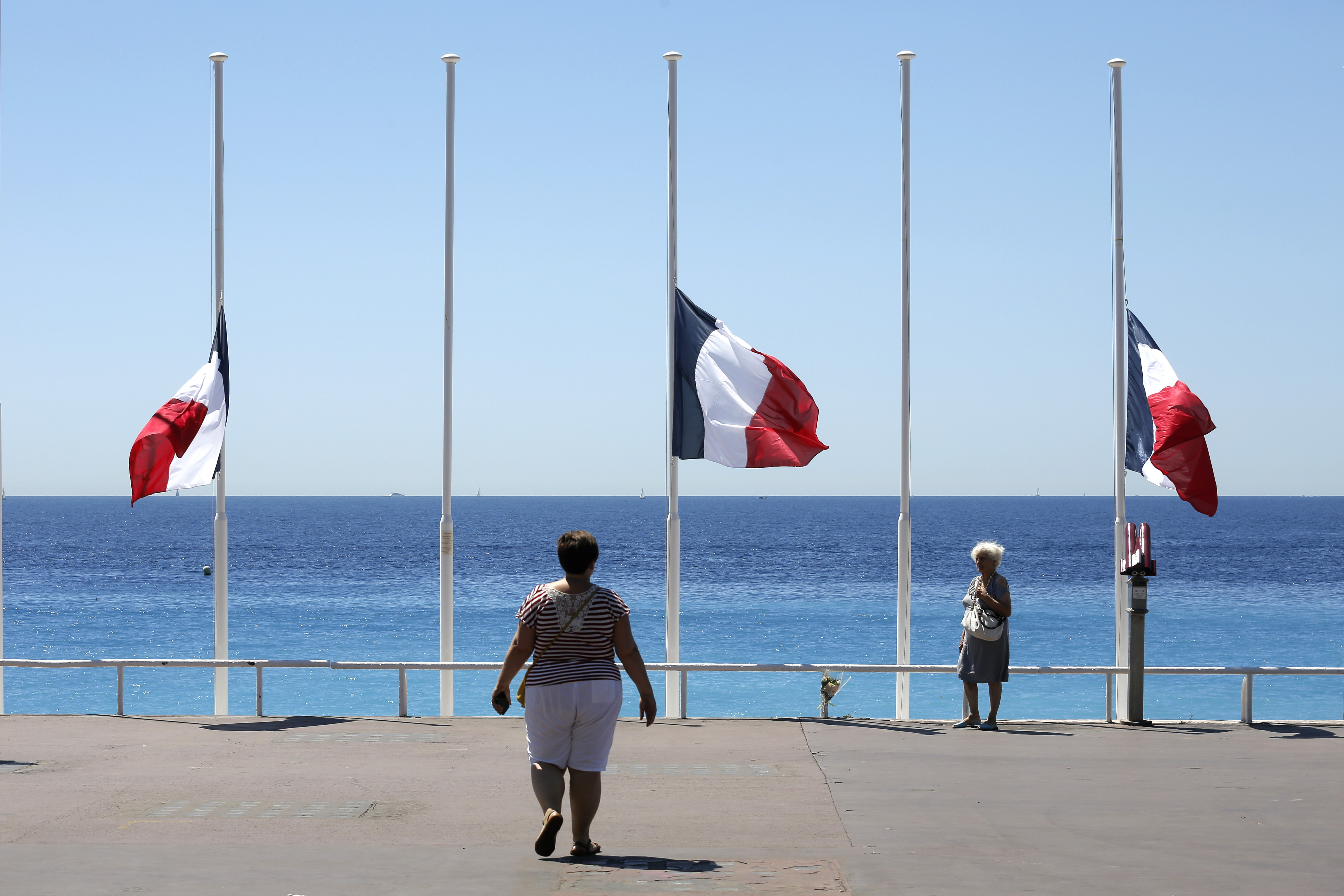 The Latest: 'Bastille Day' film pulled from French cinemas