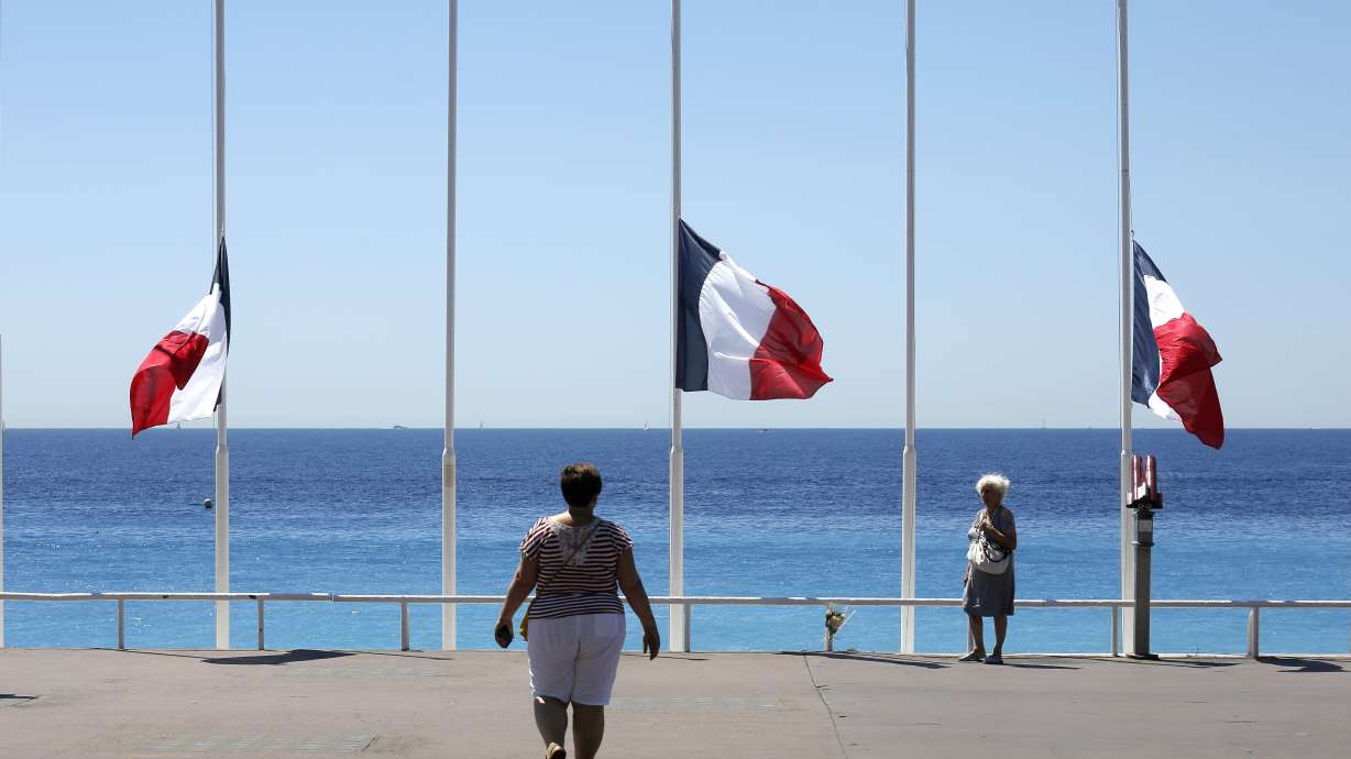 The Latest: 'Bastille Day' film pulled from French cinemas